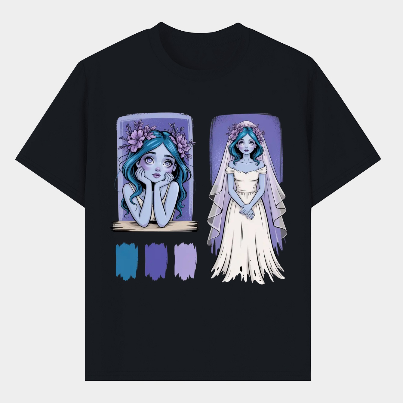 Corpse Bride Emily Men's T-Shirt