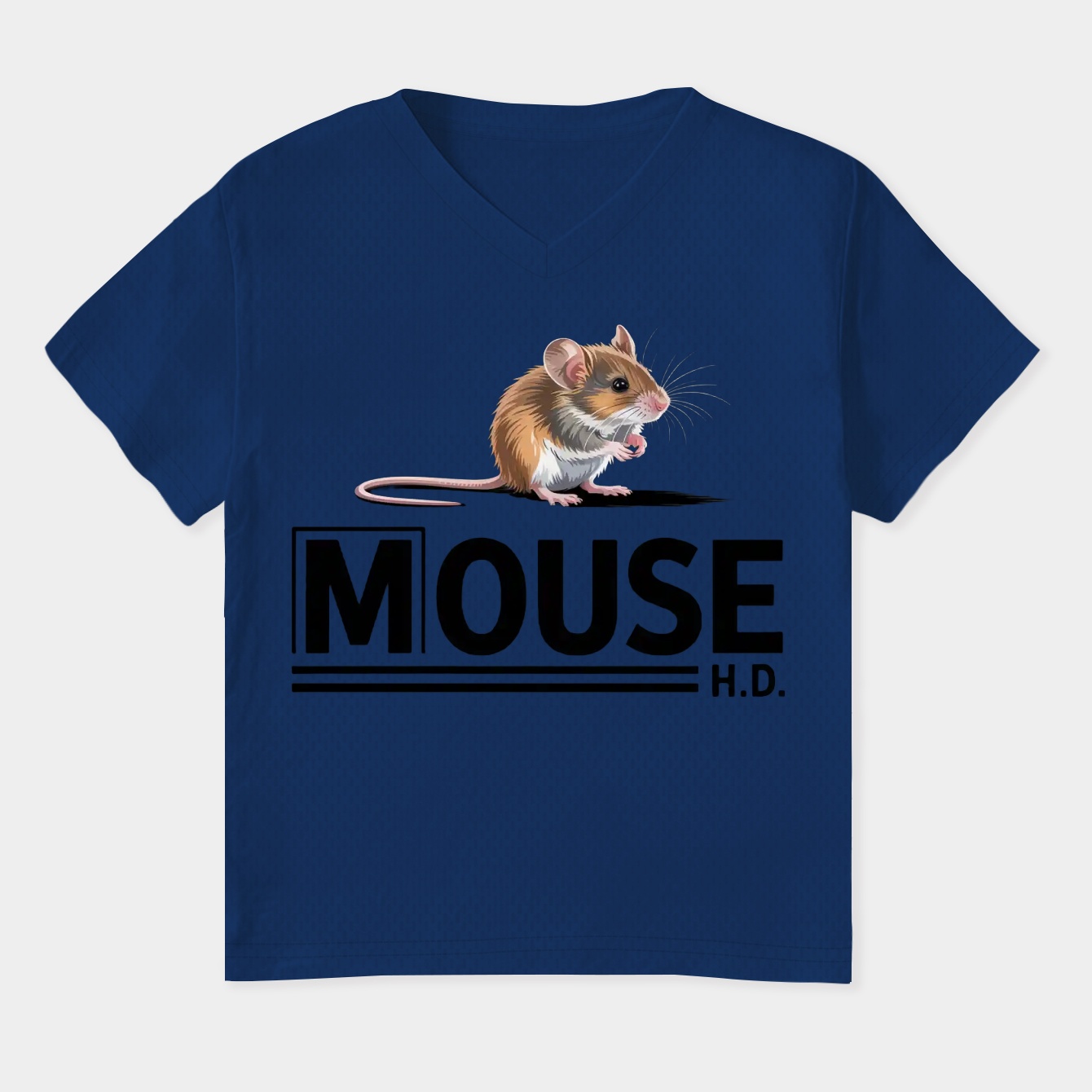 Mouse H.D. Women's Plus Size V-Neck T-Shirt