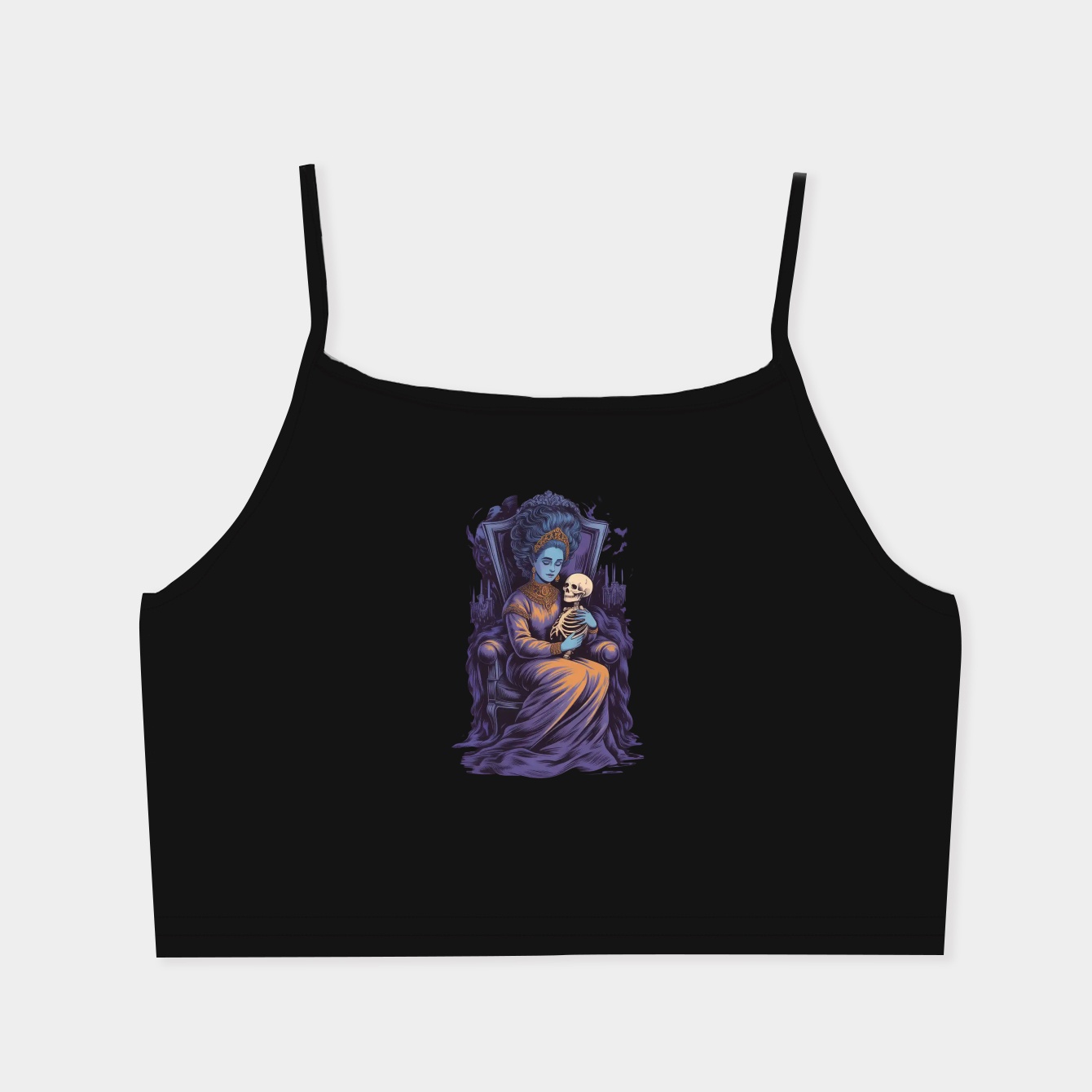 Corpse Bride Women's  Spaghetti Strap Tank Top