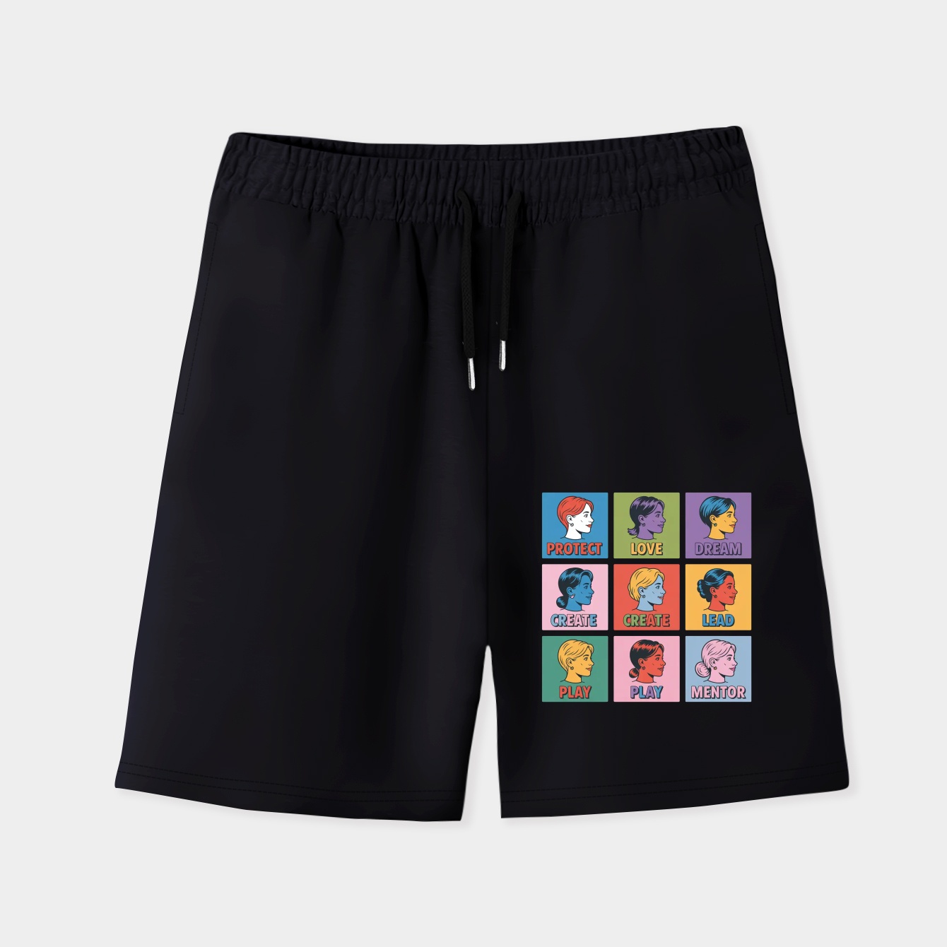 Gillian Anderson's Best Characters2 Men's Quick-Dry Athletic Shorts