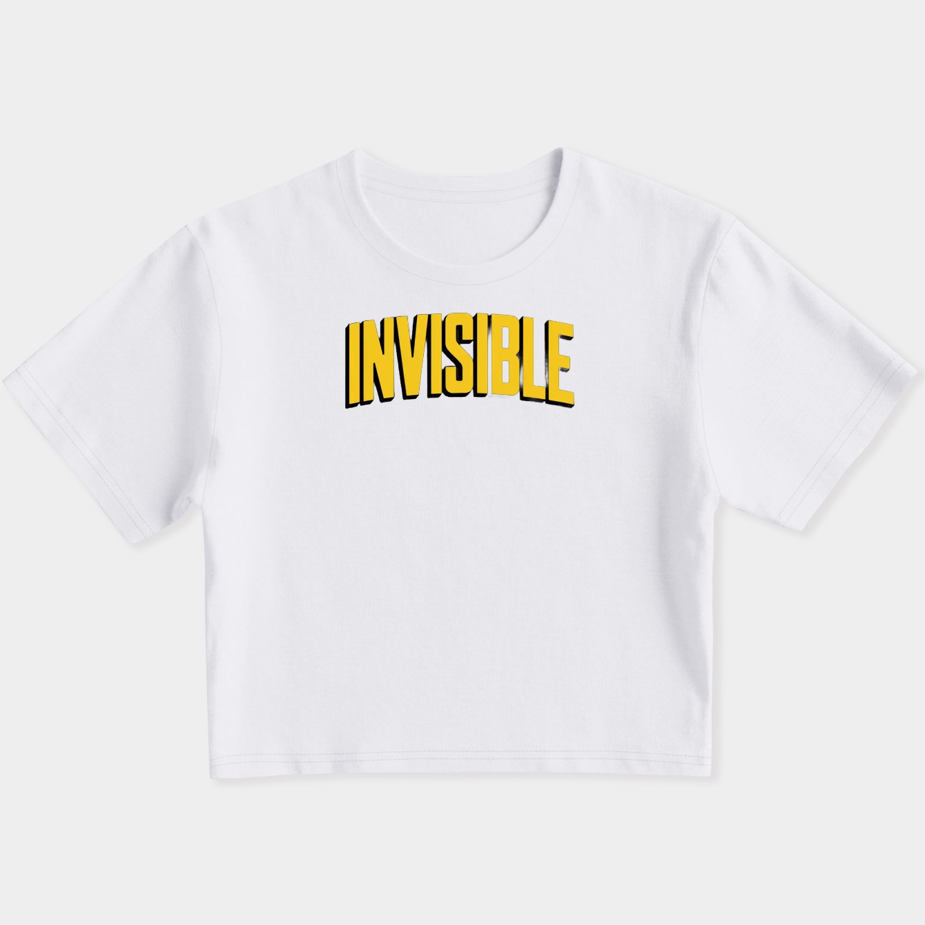 Invisible Women's Slim Fit Baby Tee