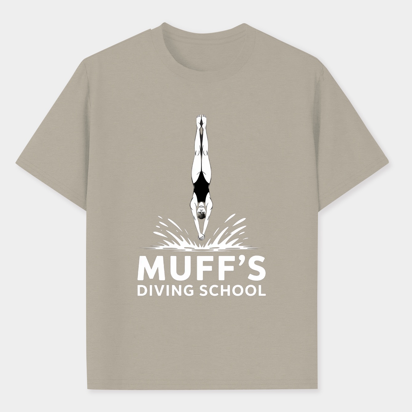 Muff's Diving School Men's Performance Athletic T-Shirt