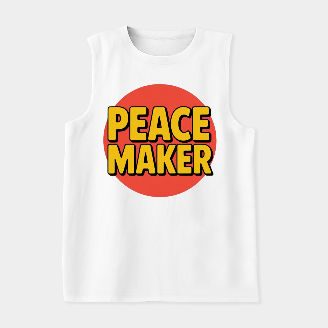 Peacemaker Bold Text Design Women's Soft Tank Top