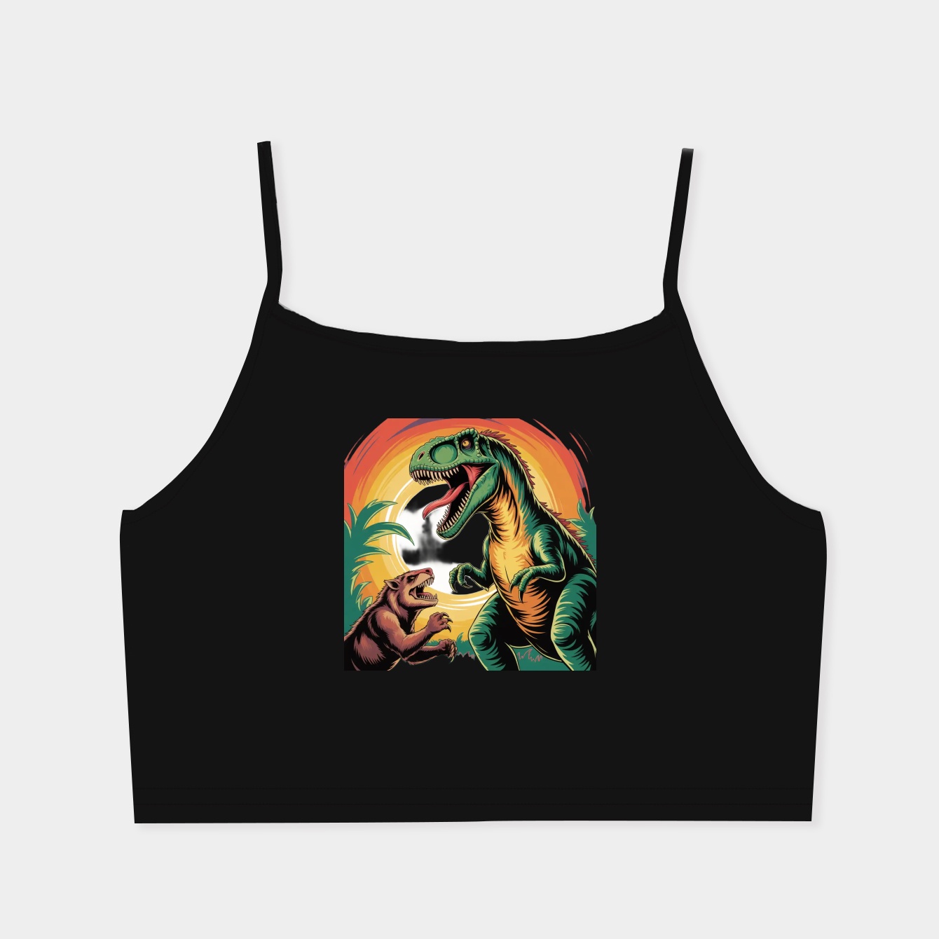 Aurora Allosaurus Women's Spaghetti Strap Tank Top