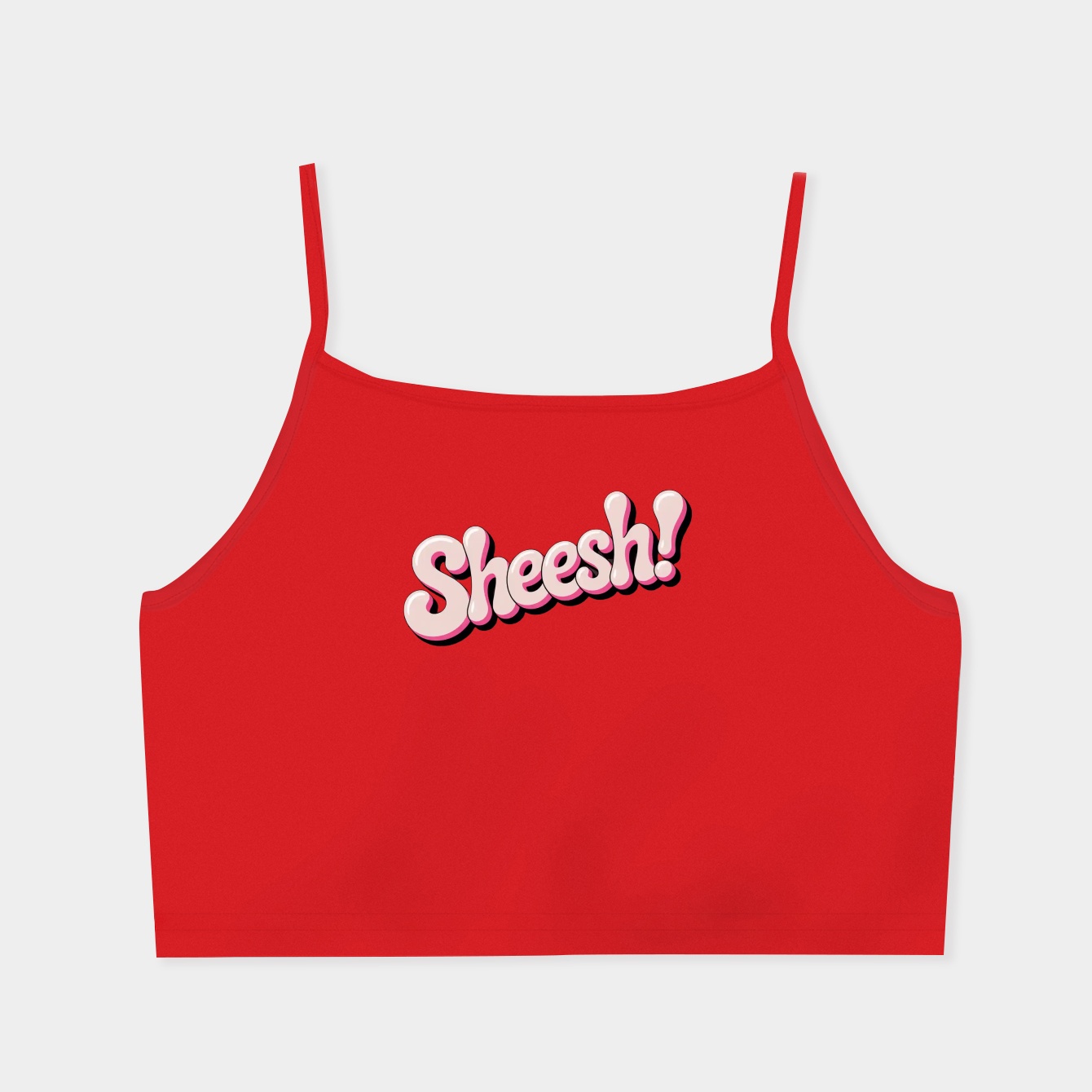 Sheesh! Women's  Spaghetti Strap Tank Top