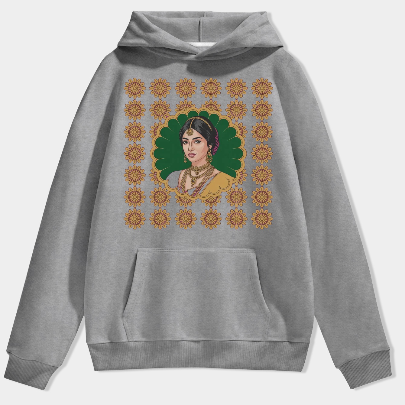 Golden Gaze – Rekha Ji in Royal Glam