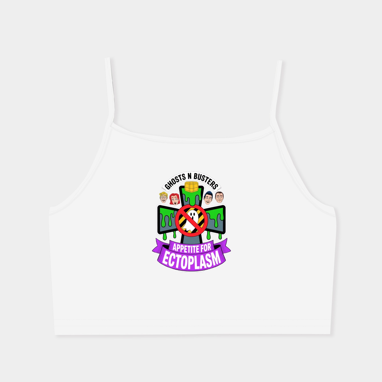 Ghosts N Busters Women's  Spaghetti Strap Tank Top
