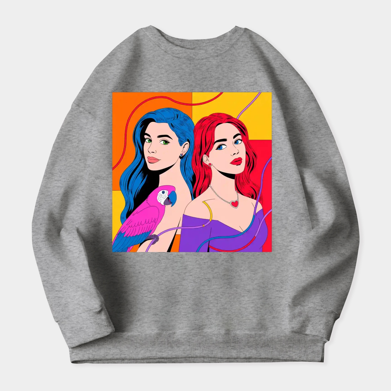 Back to Back Women's Plus Size Sweatshirt