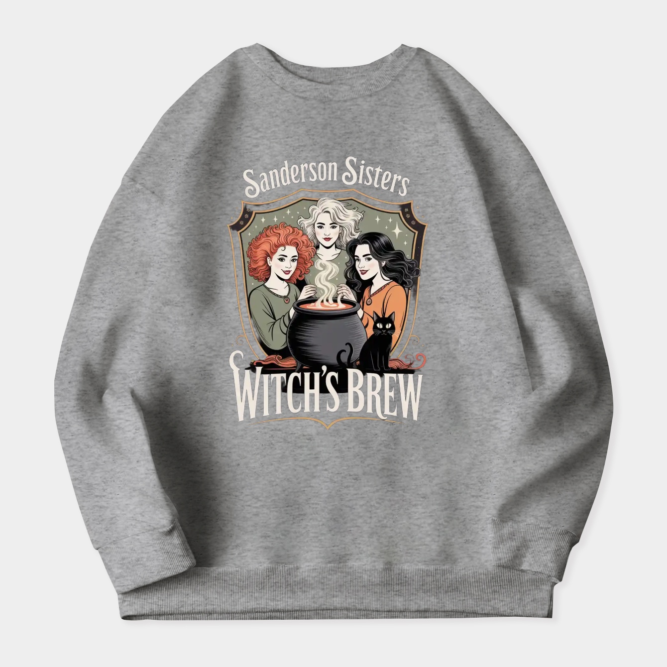 Hocus Pocus Witch's Brew Women's Crewneck Sweatshirt