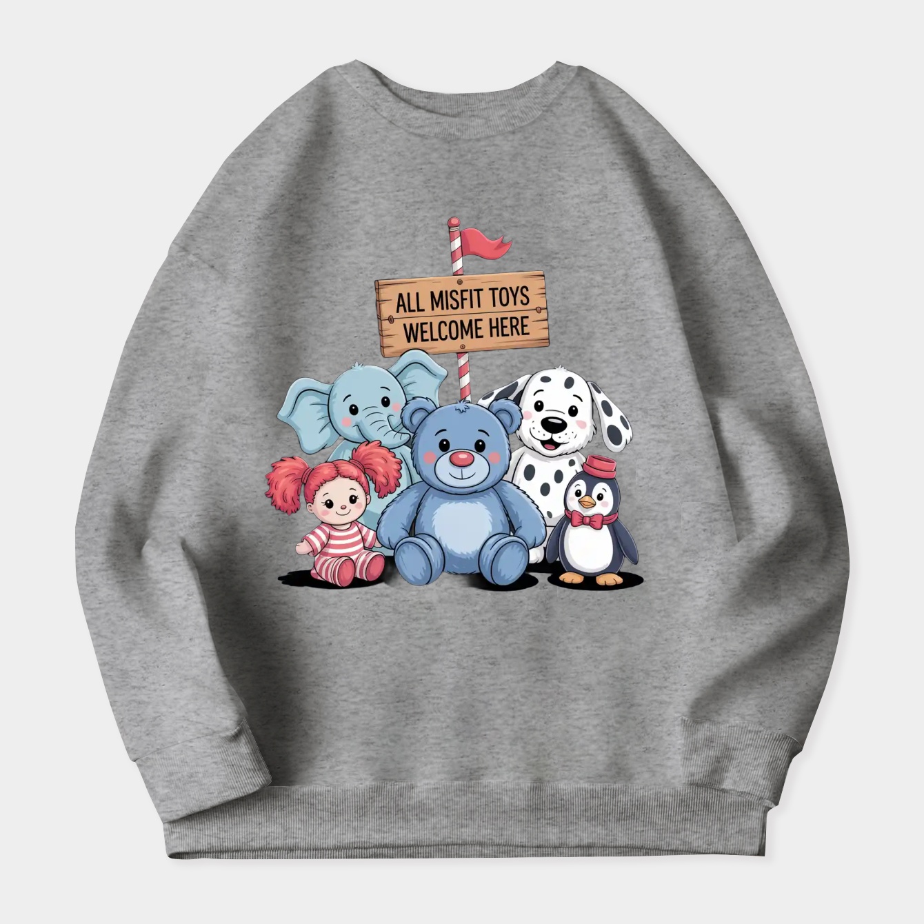 misfits welcome Women's Plus Size Sweatshirt