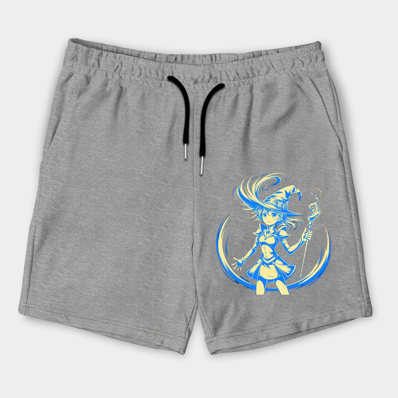 dark magician girl fantasy Men's Shorts