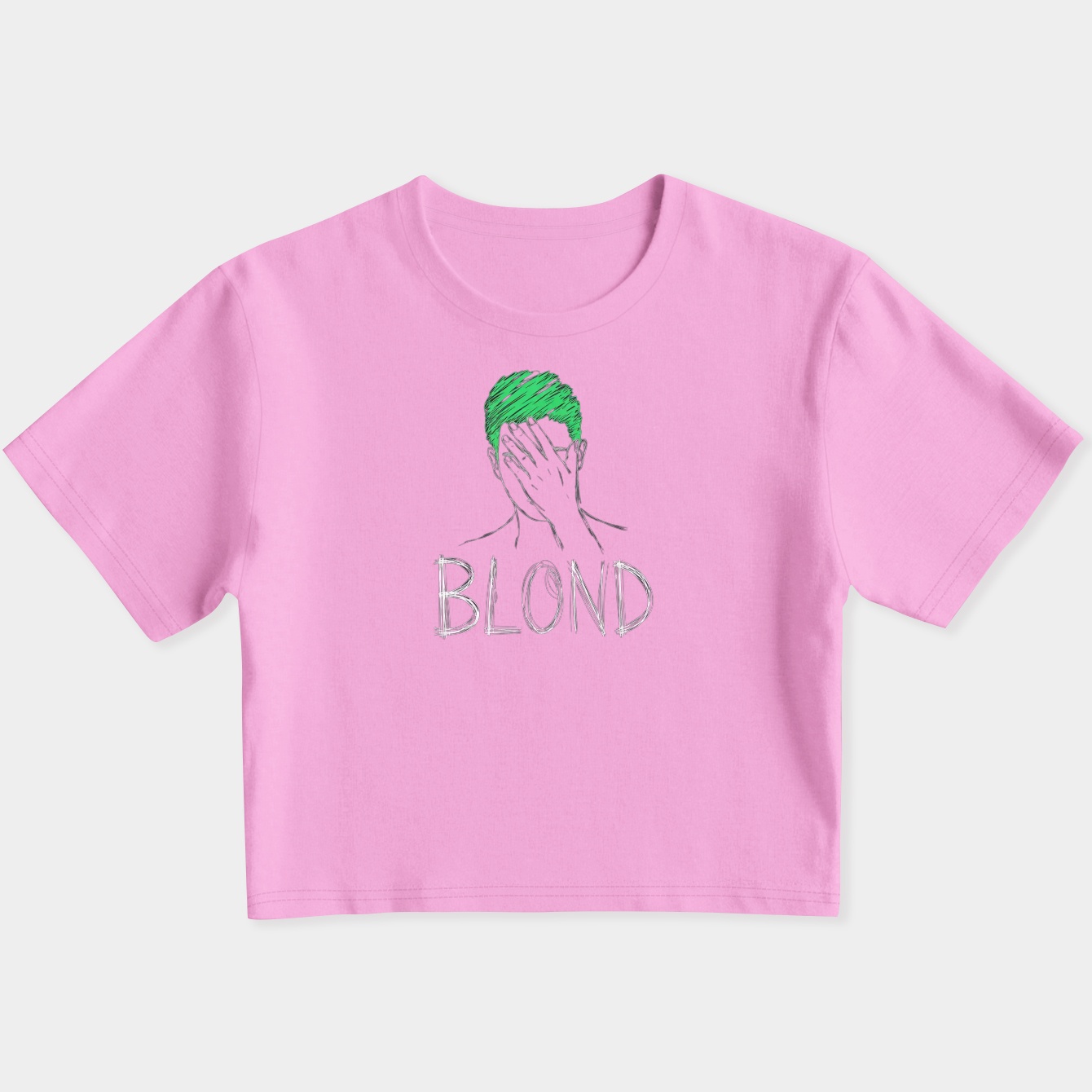 Frank Ocean Blond Women's Slim Fit Baby Tee