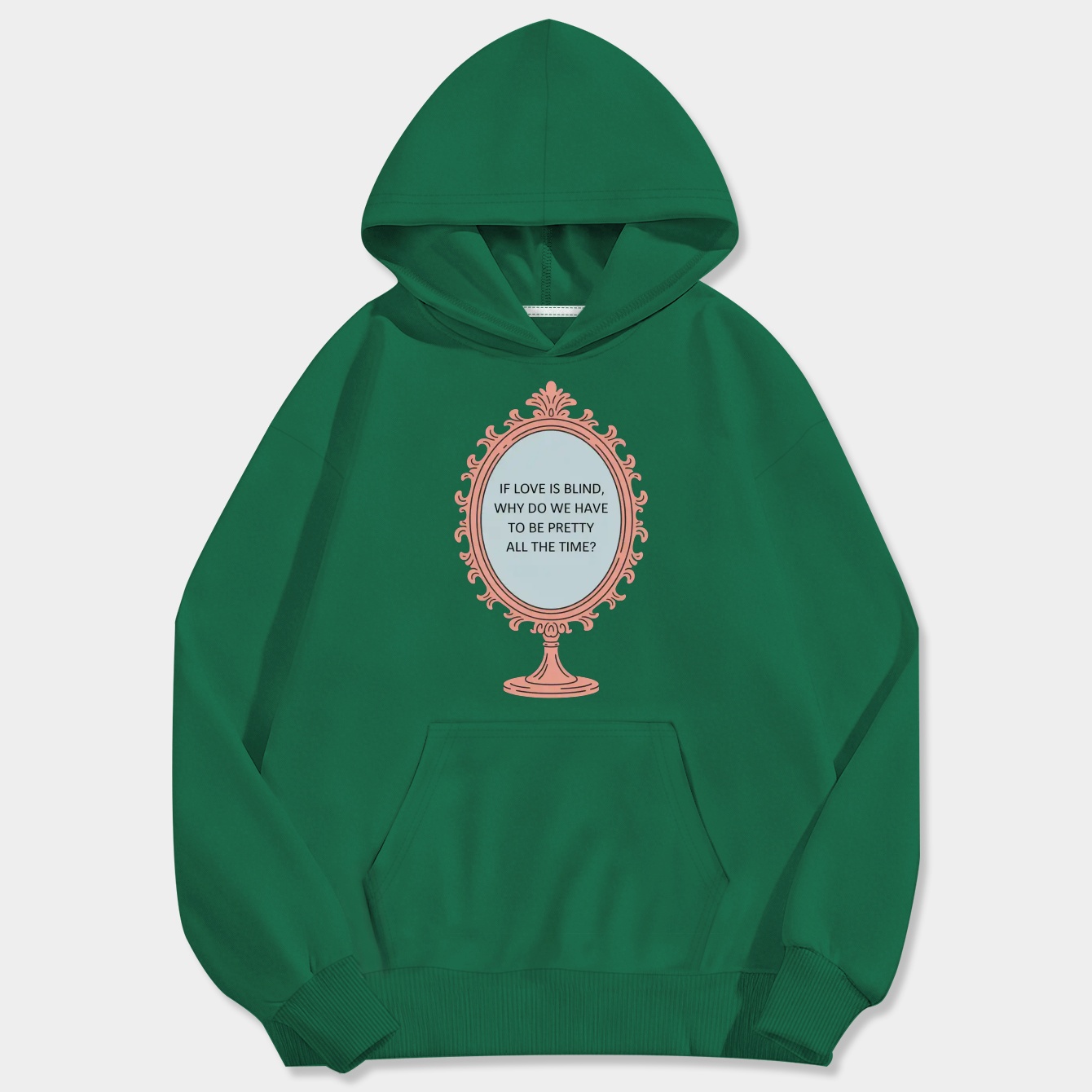 P.A.T.T. Mirror Reflection Men's Big & Tall Hoodie