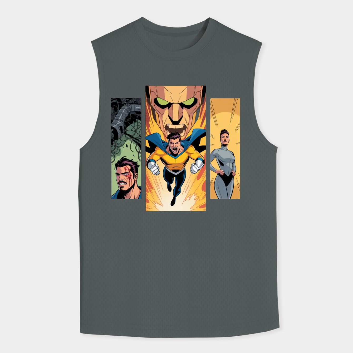 invincible poster Men's Tank Top