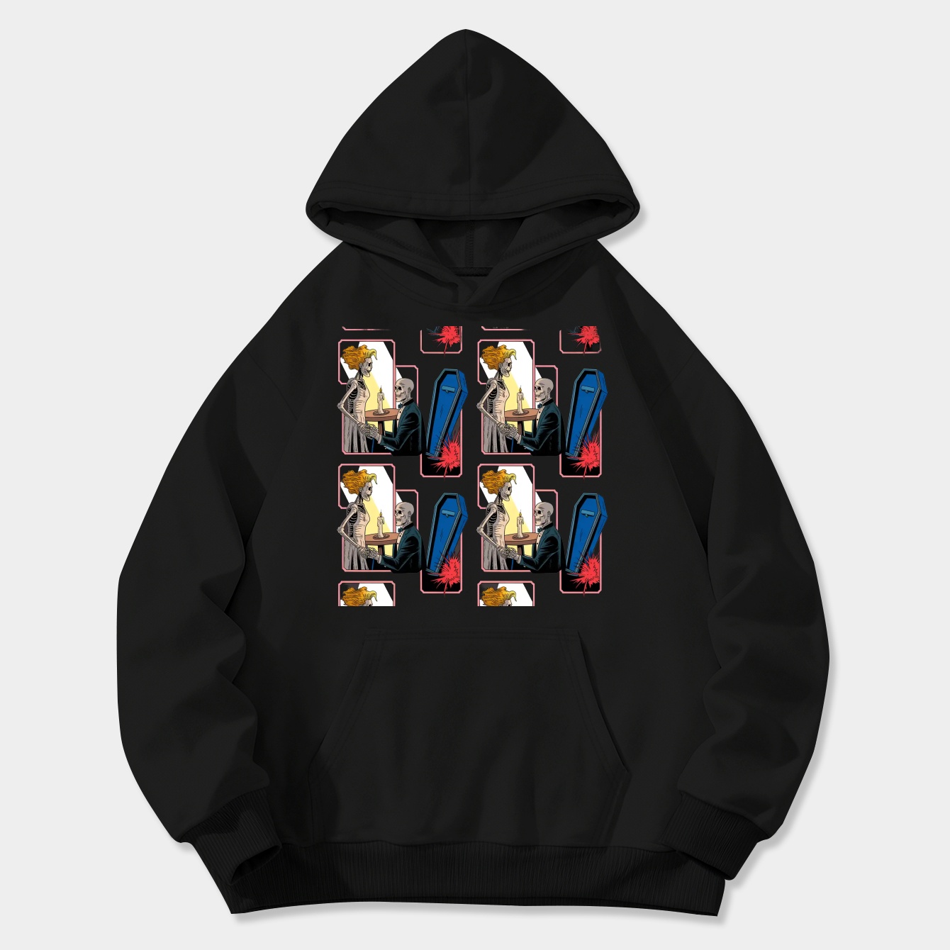 Just Married Corpses Women's Plus Size Hoodie