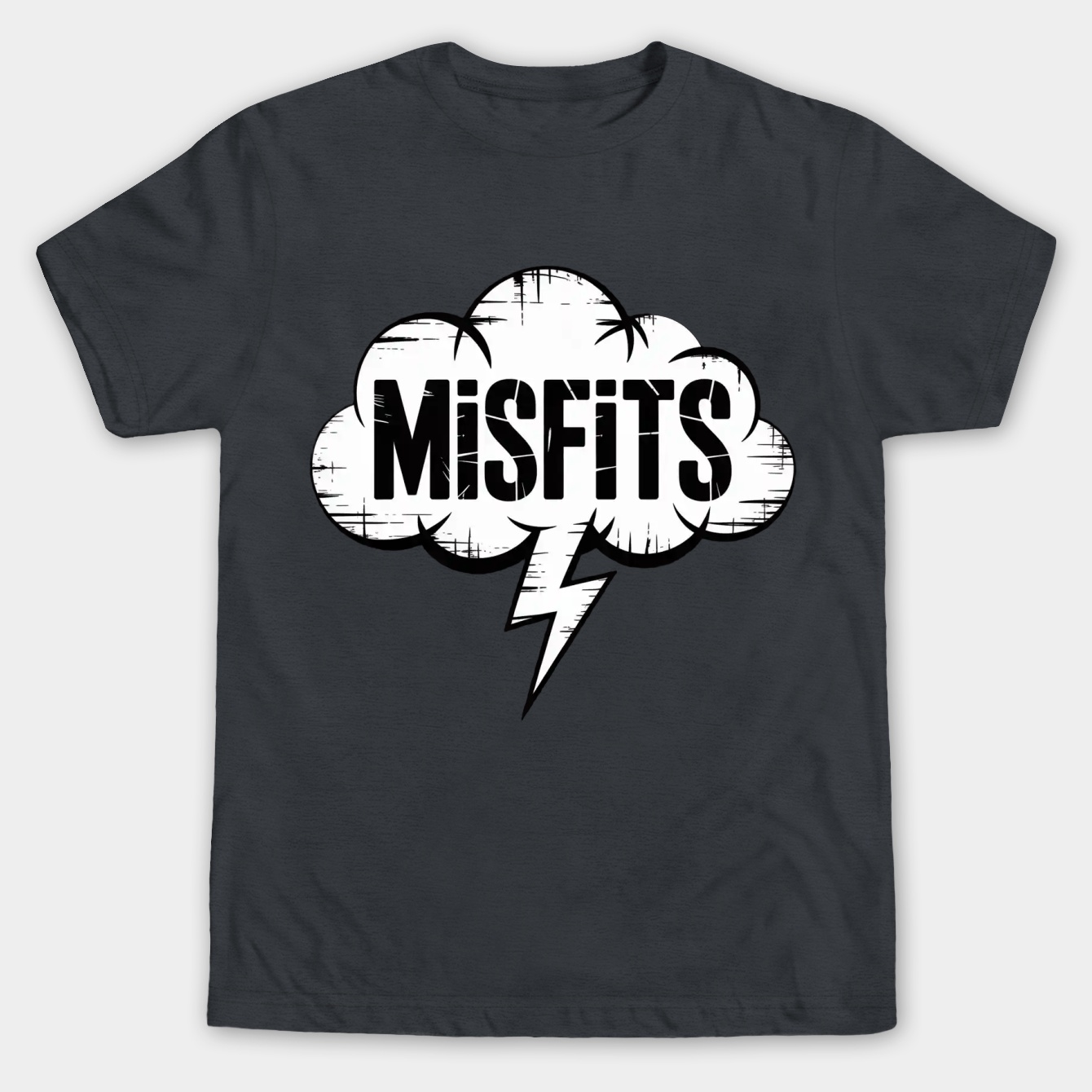 Misfits Storm Cloud Men's Big & Tall T-shirt
