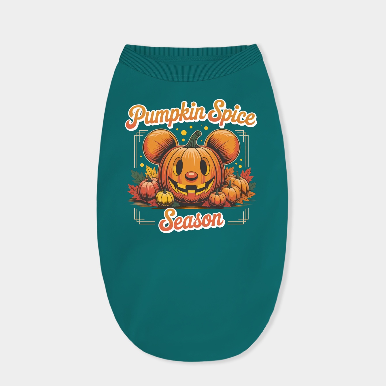 Mickey Mouse Pumpkin Spice Girls Mineral Wash Crop