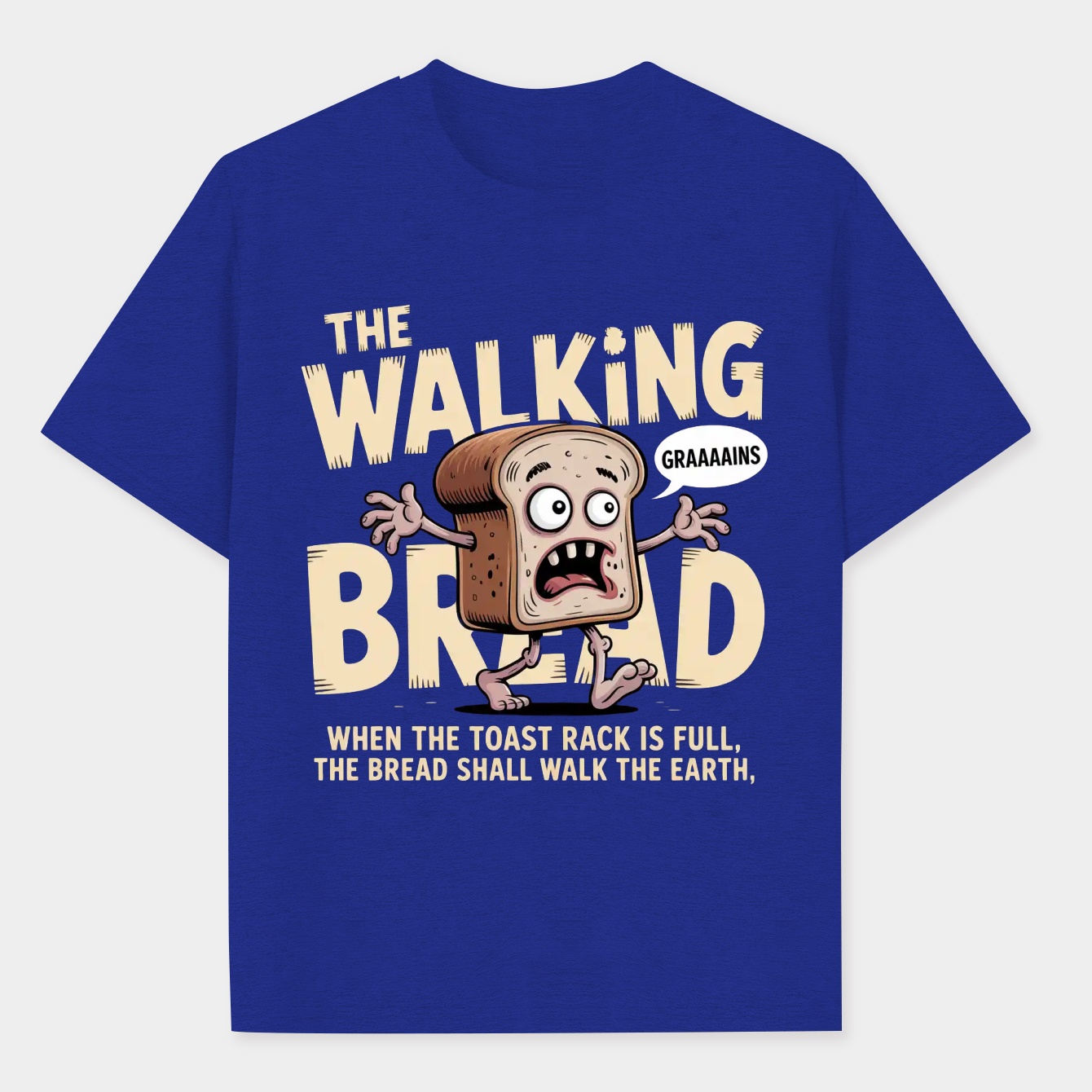 The Walking Bread Alt Men's Performance Athletic T-Shirt