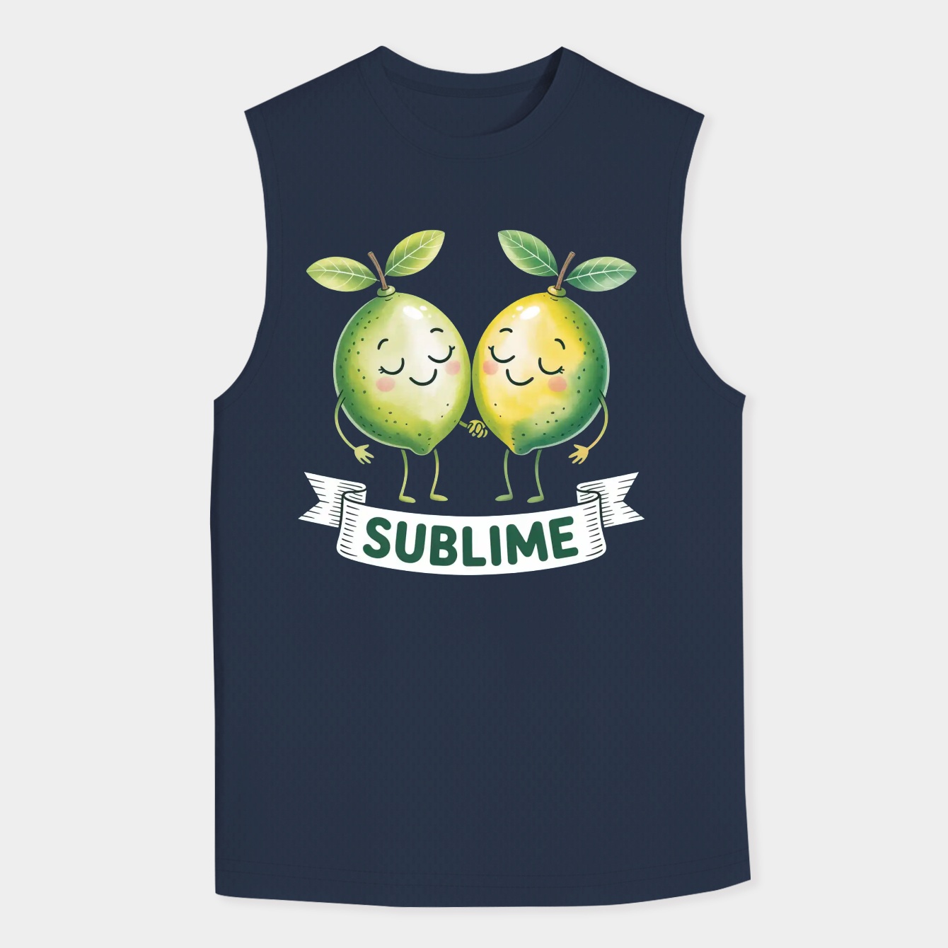 Sublime Limes Men's Big & Tall Tank Top