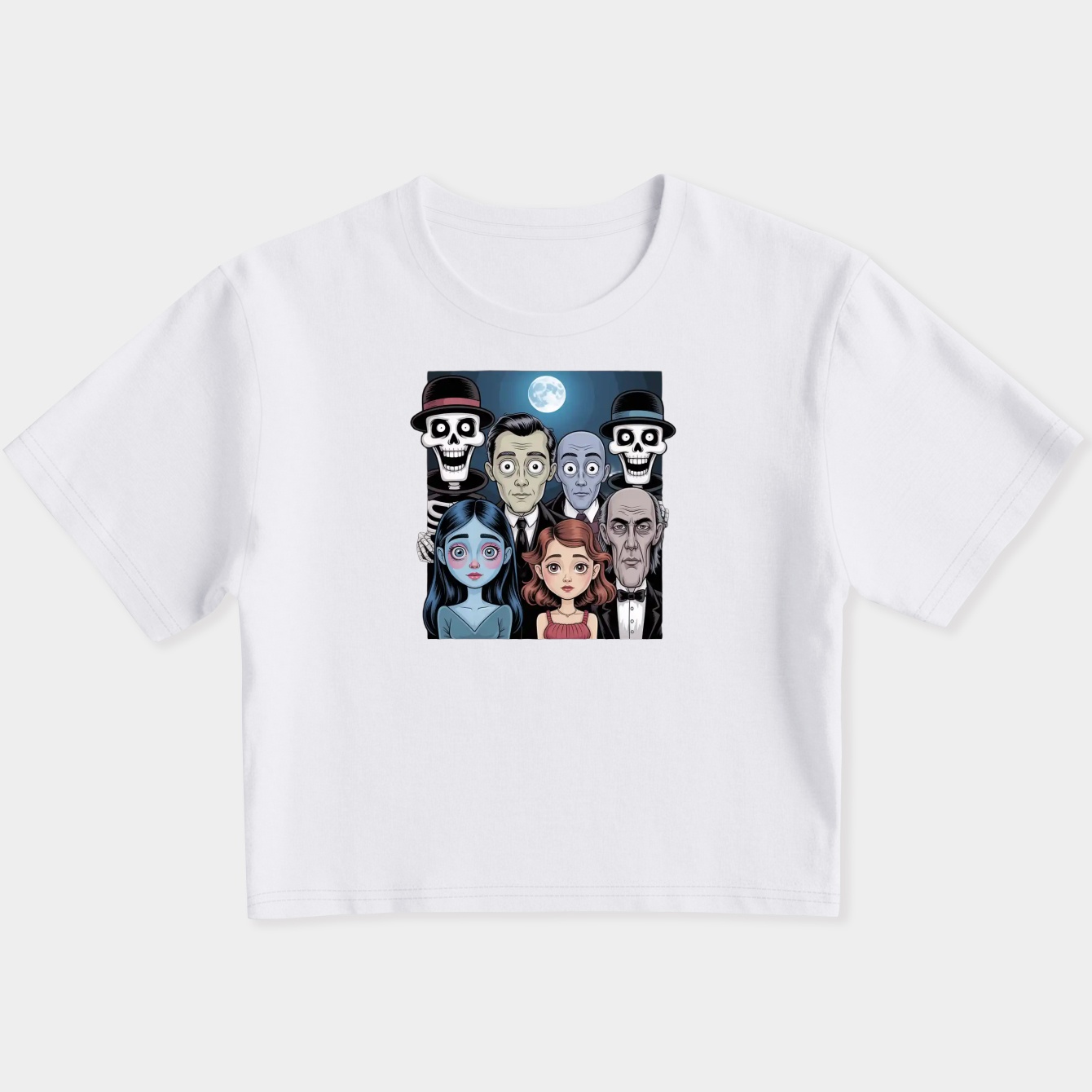 Corpse Bride Women's Slim Fit Baby Tee