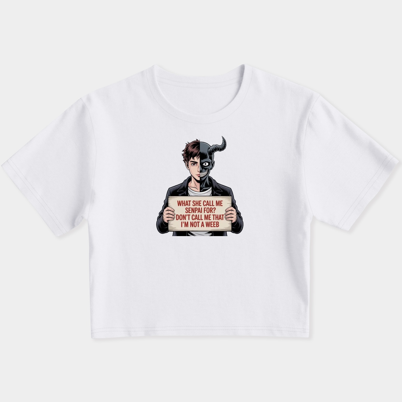 Corpse Husband Women's Slim Fit Baby Tee