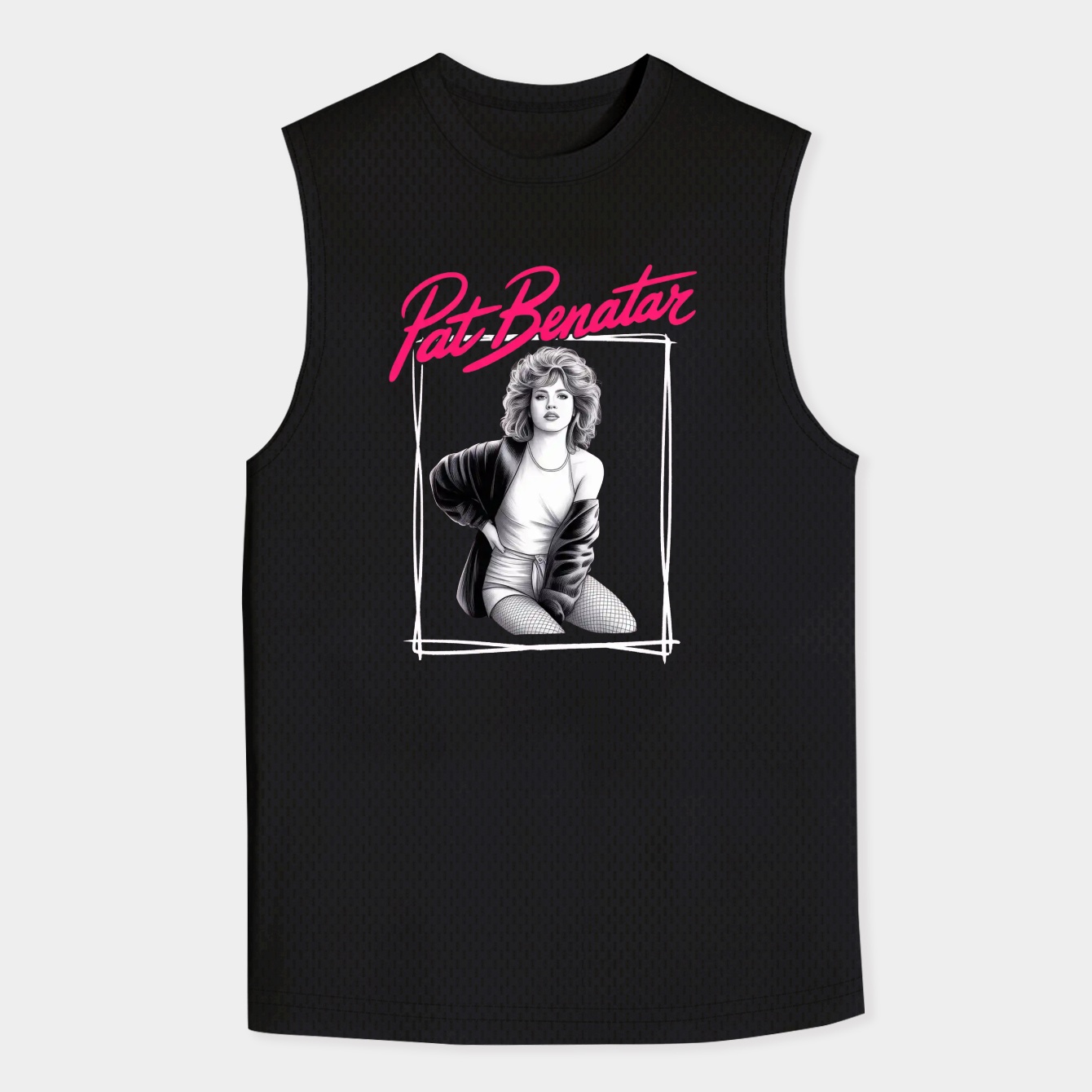 Pat Benatar Men's Big & Tall Tank Top