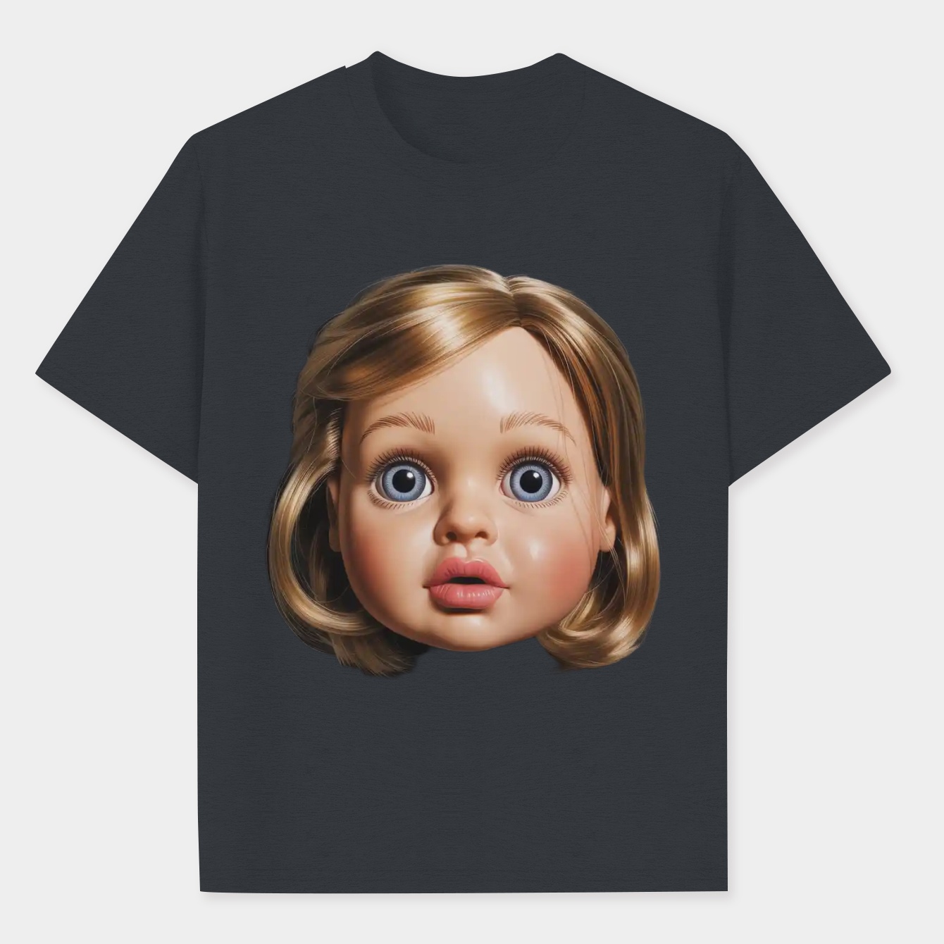 Disgusting Doll Face Men's Performance Athletic T-Shirt