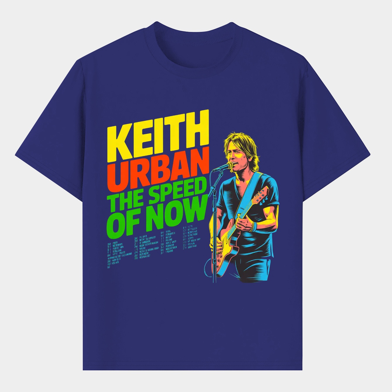 Tour 2022 With Dates Men's T-Shirt