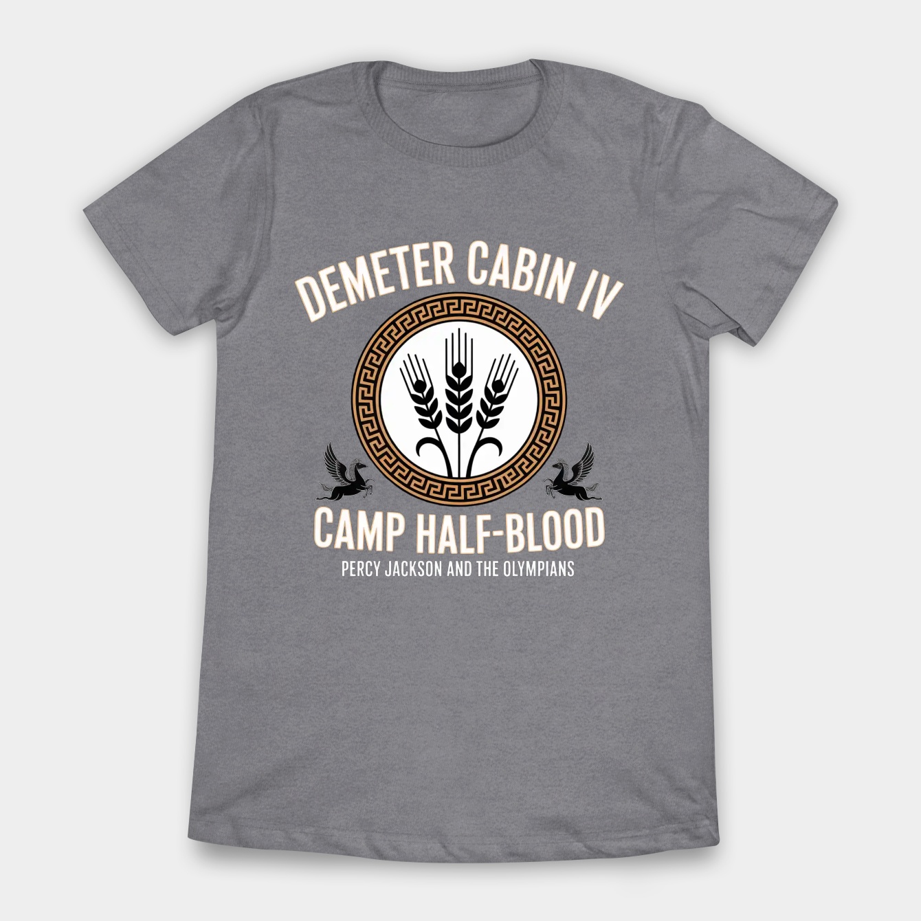 Percy Jackson And The Olympians Demeter Cabin Girls Tie-Dye Crop Women's T-Shirt