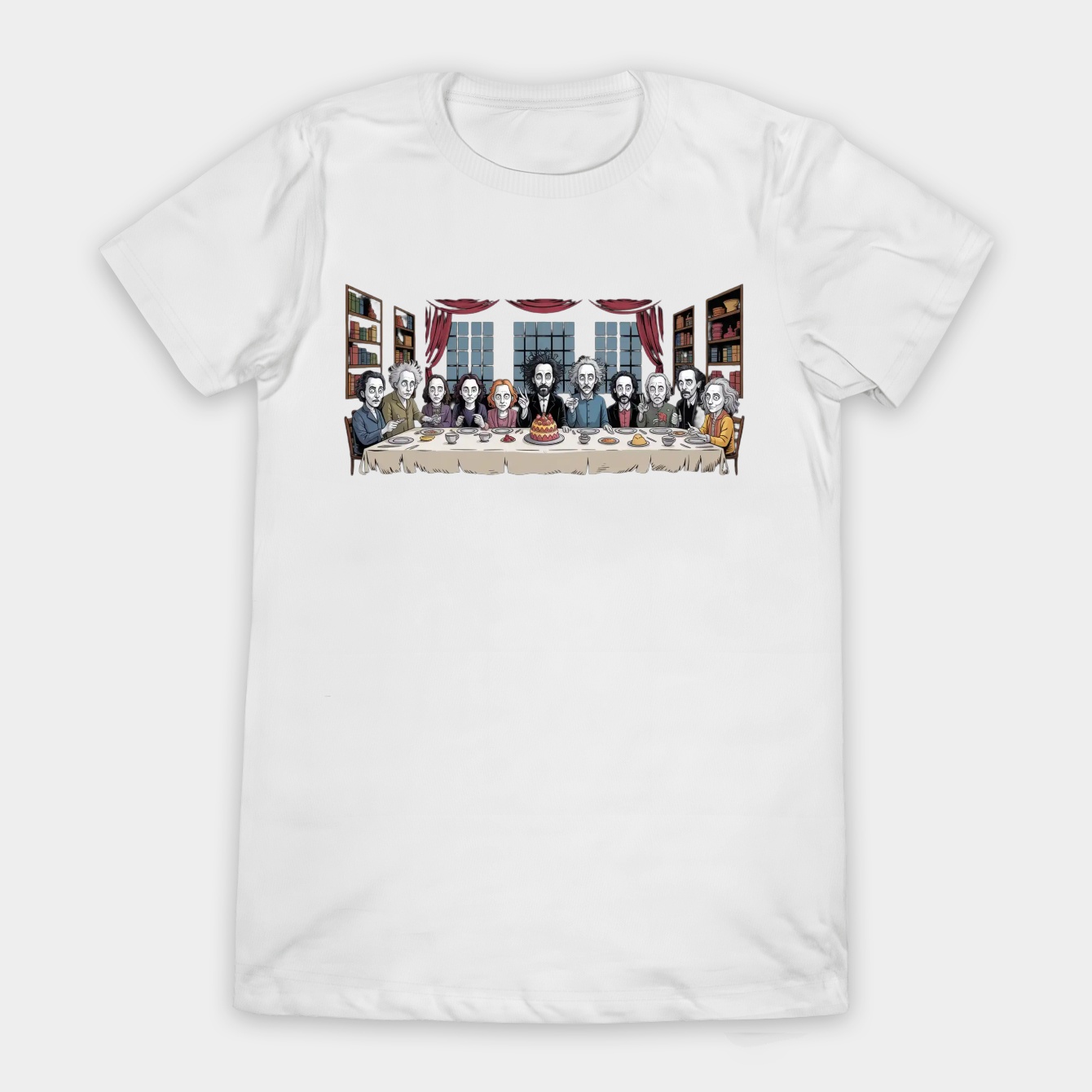 Tim Burton Crew: Last Supper Women's T-Shirt