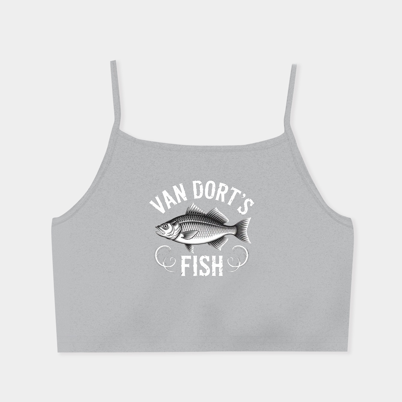 Van Dort's Fish Women's  Spaghetti Strap Tank Top