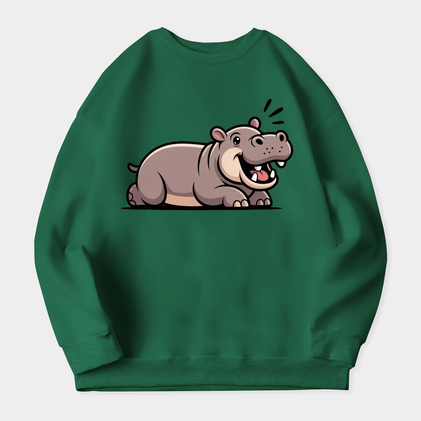 MOO DENG Women's Plus Size Sweatshirt