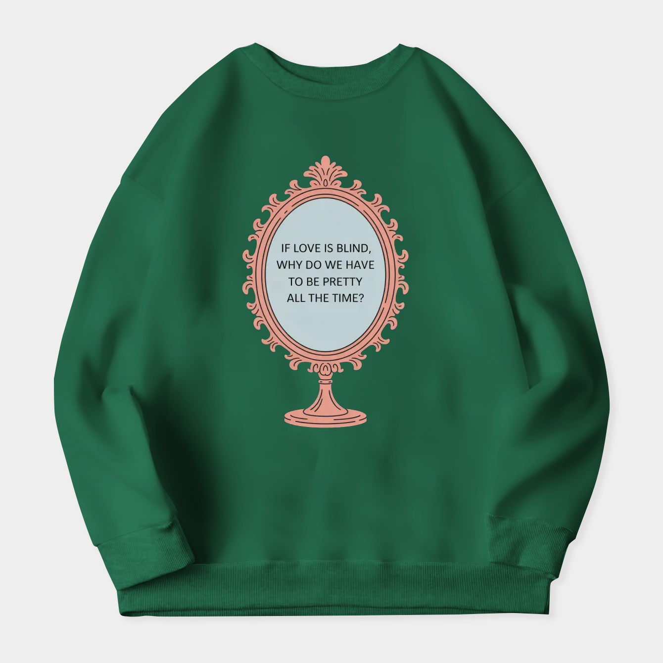 P.A.T.T. Mirror Reflection Women's Crewneck Sweatshirt