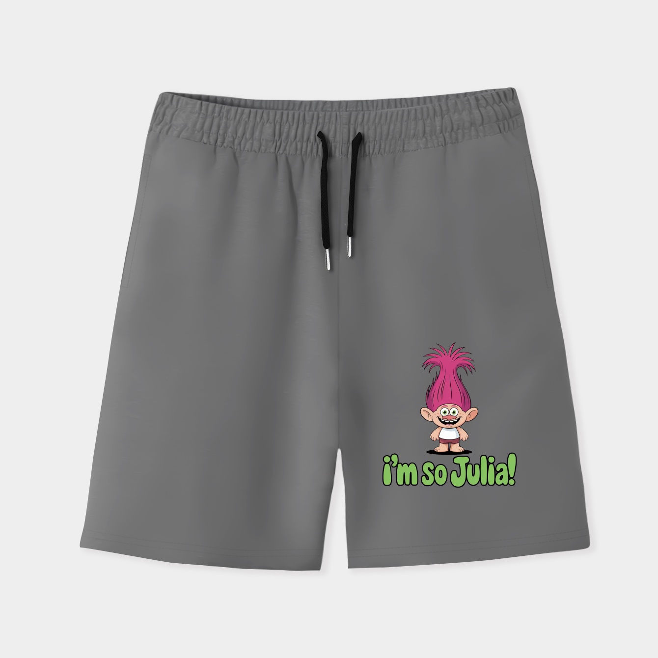 brat troll Men's Quick-Dry Athletic Shorts