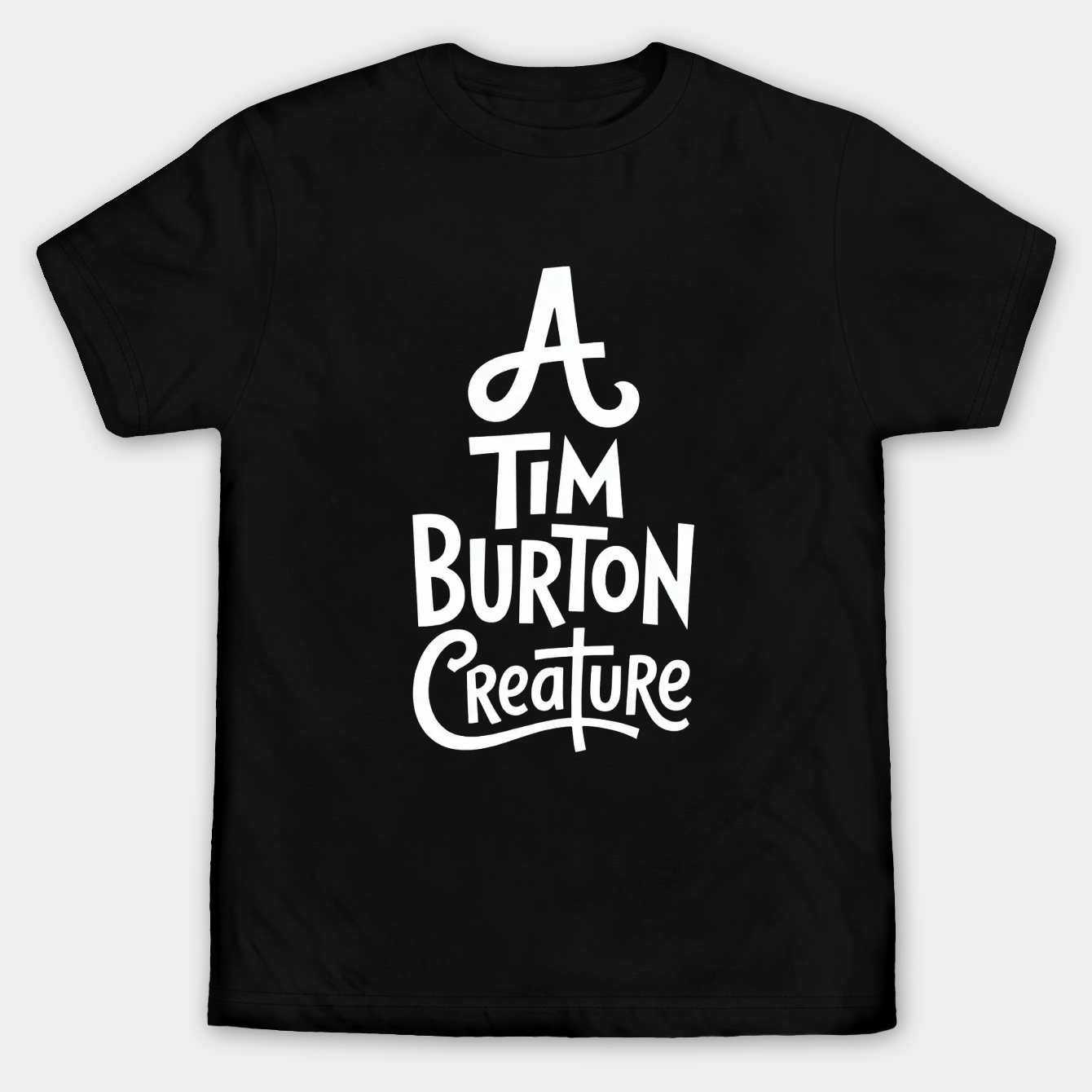 A "Tim Burton" Creature Men's Big & Tall T-shirt