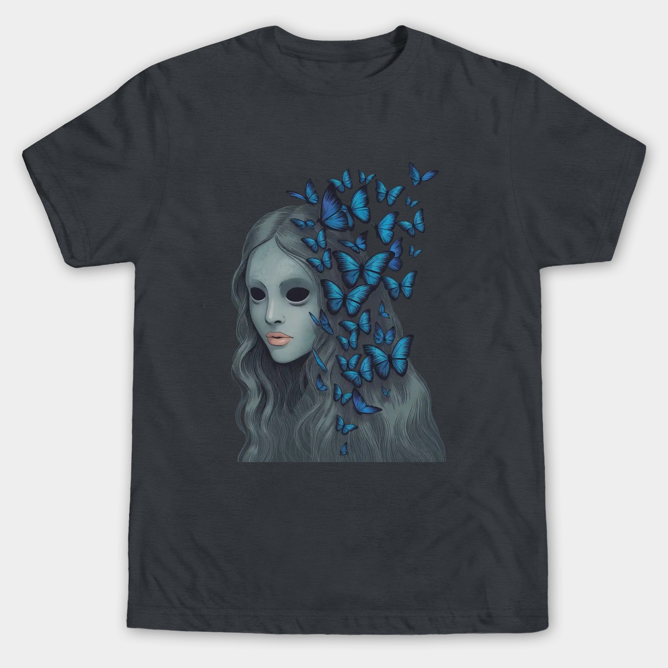 Bride Corpse Butterflies Men's Big & Tall T-shirt