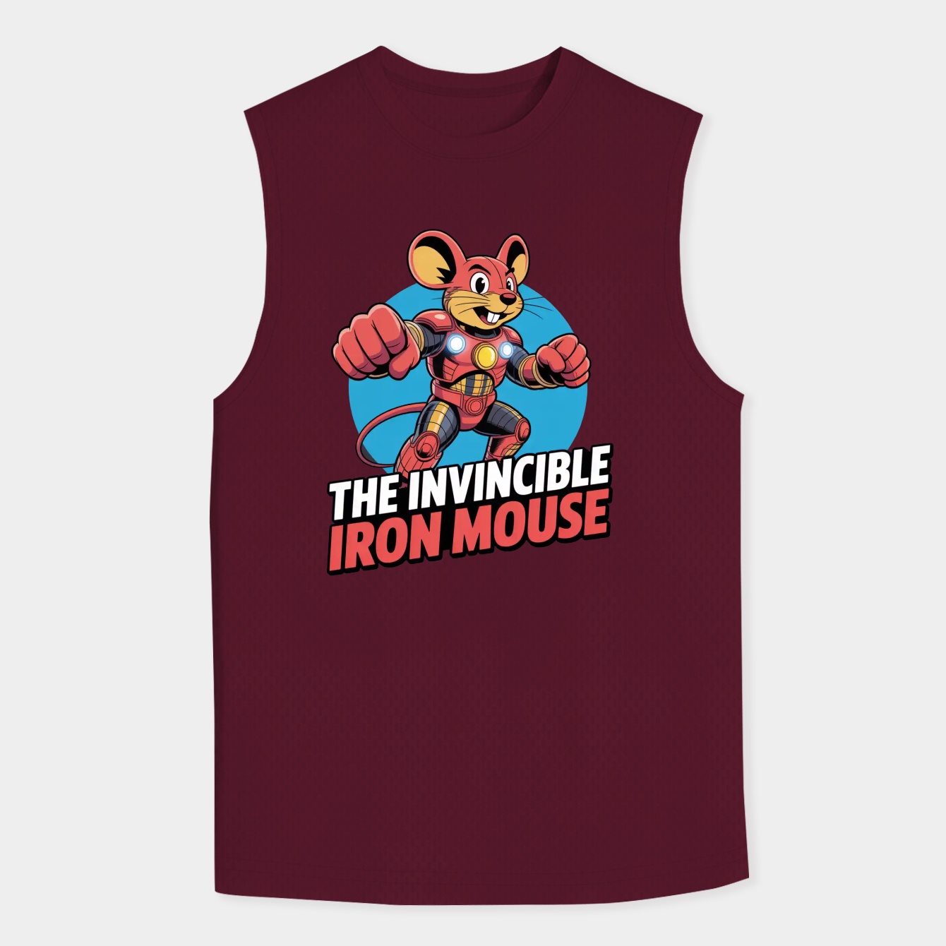 THE INVINCIBLE IRON MOUSE Men's Tank Top