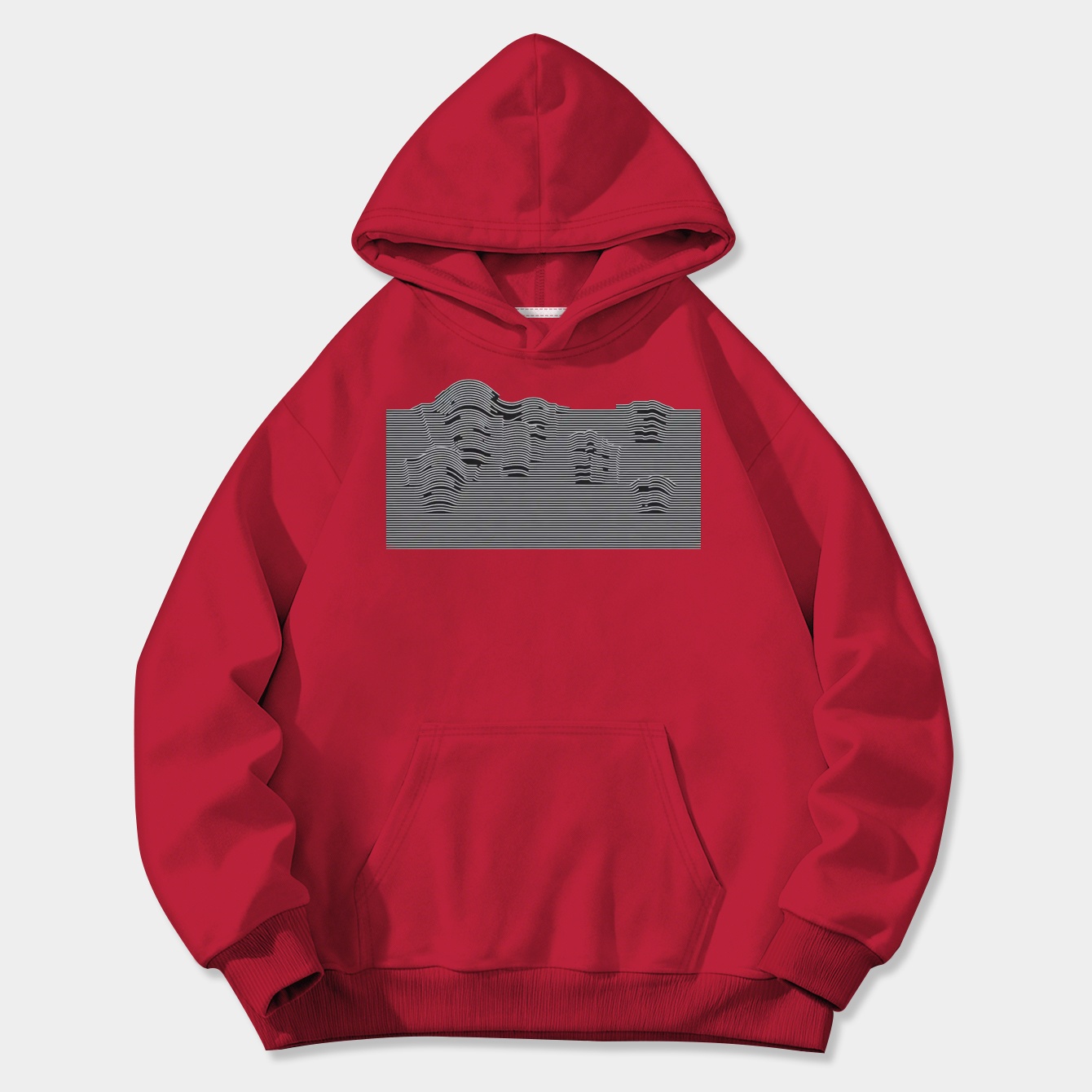 Unknown Pleasures [D01] Women's Plus Size Hoodie
