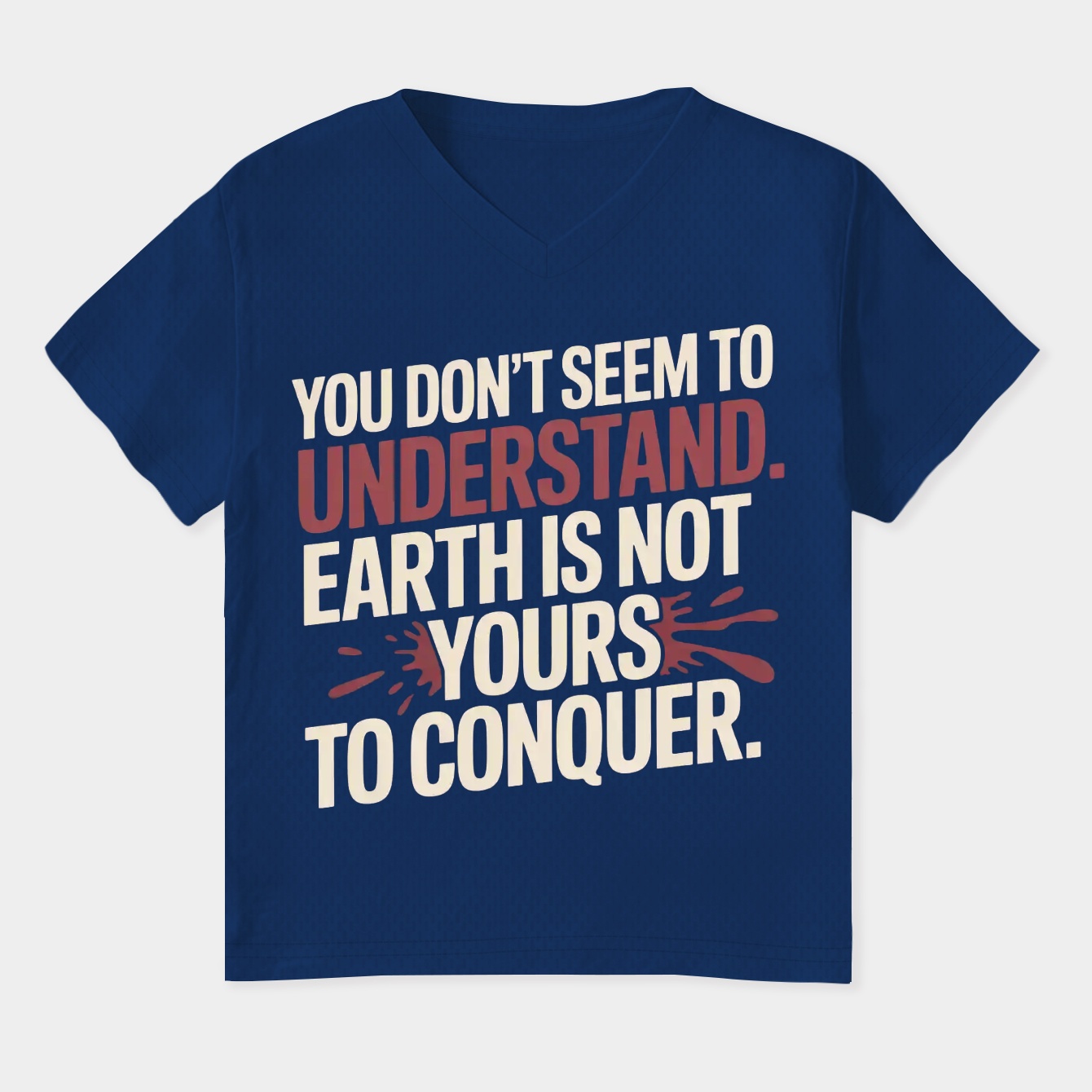 Invincible Women's Plus Size V-Neck T-Shirt