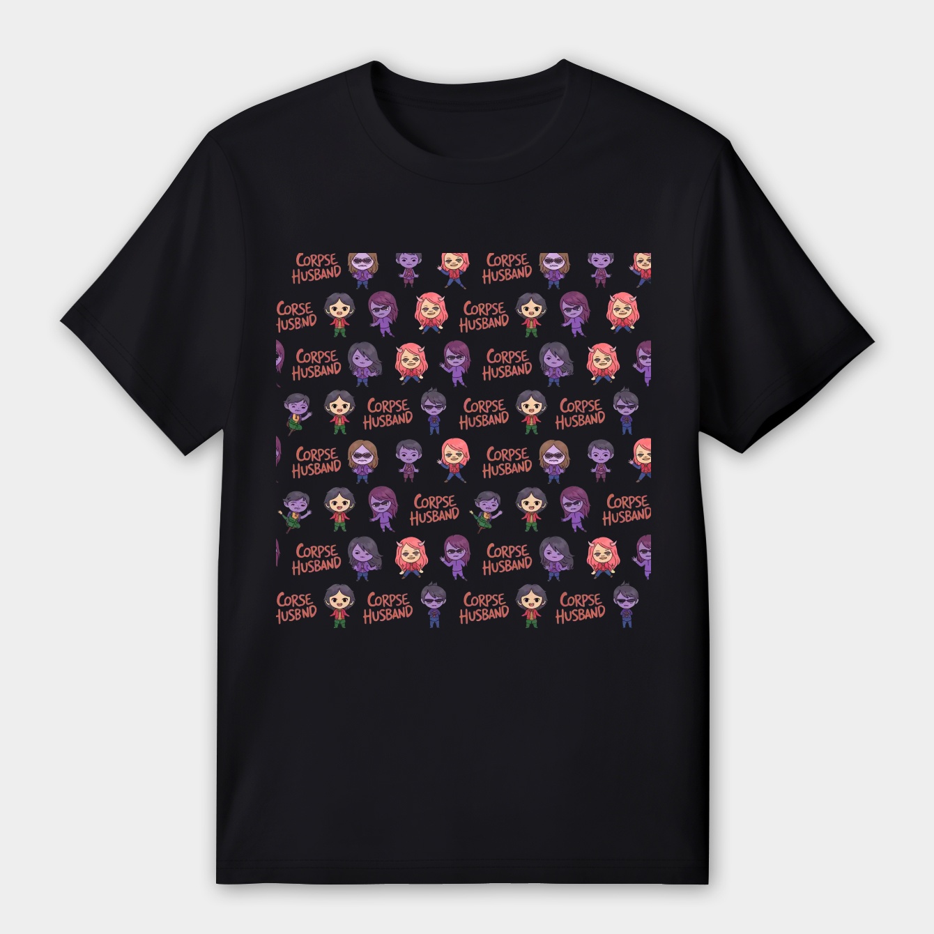 Corpse Husband Cute Pack Women's Premium Soft T-Shirt