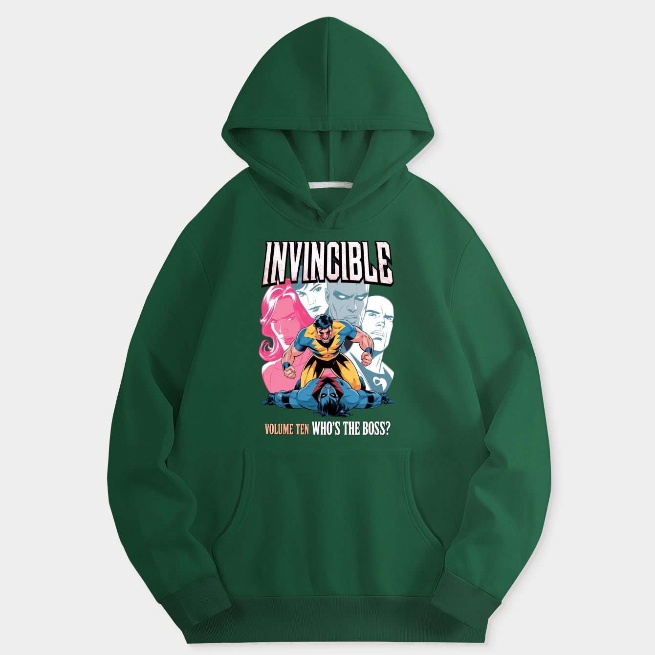 invincible poster Women's Hoodie