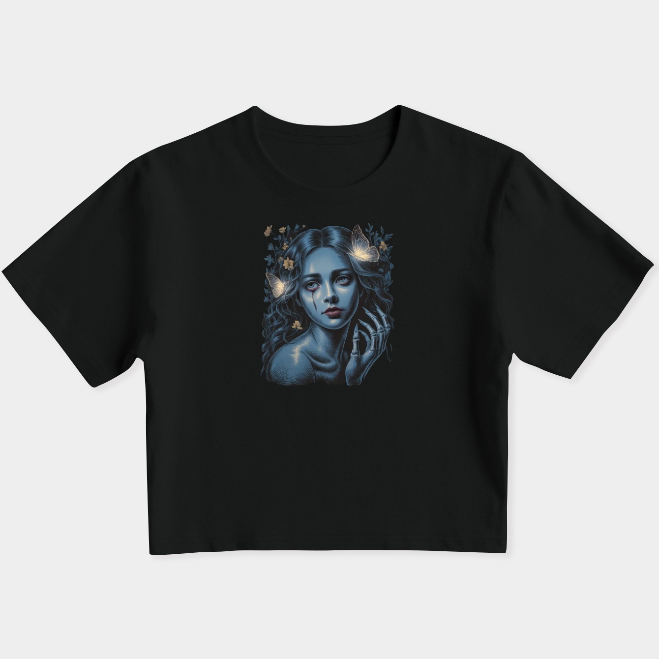 Corpse Bride Women's Slim Fit Baby Tee