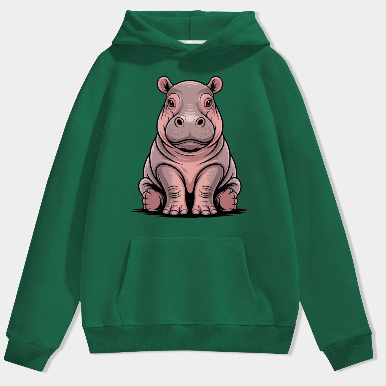 Moo Deng Men's Hoodie