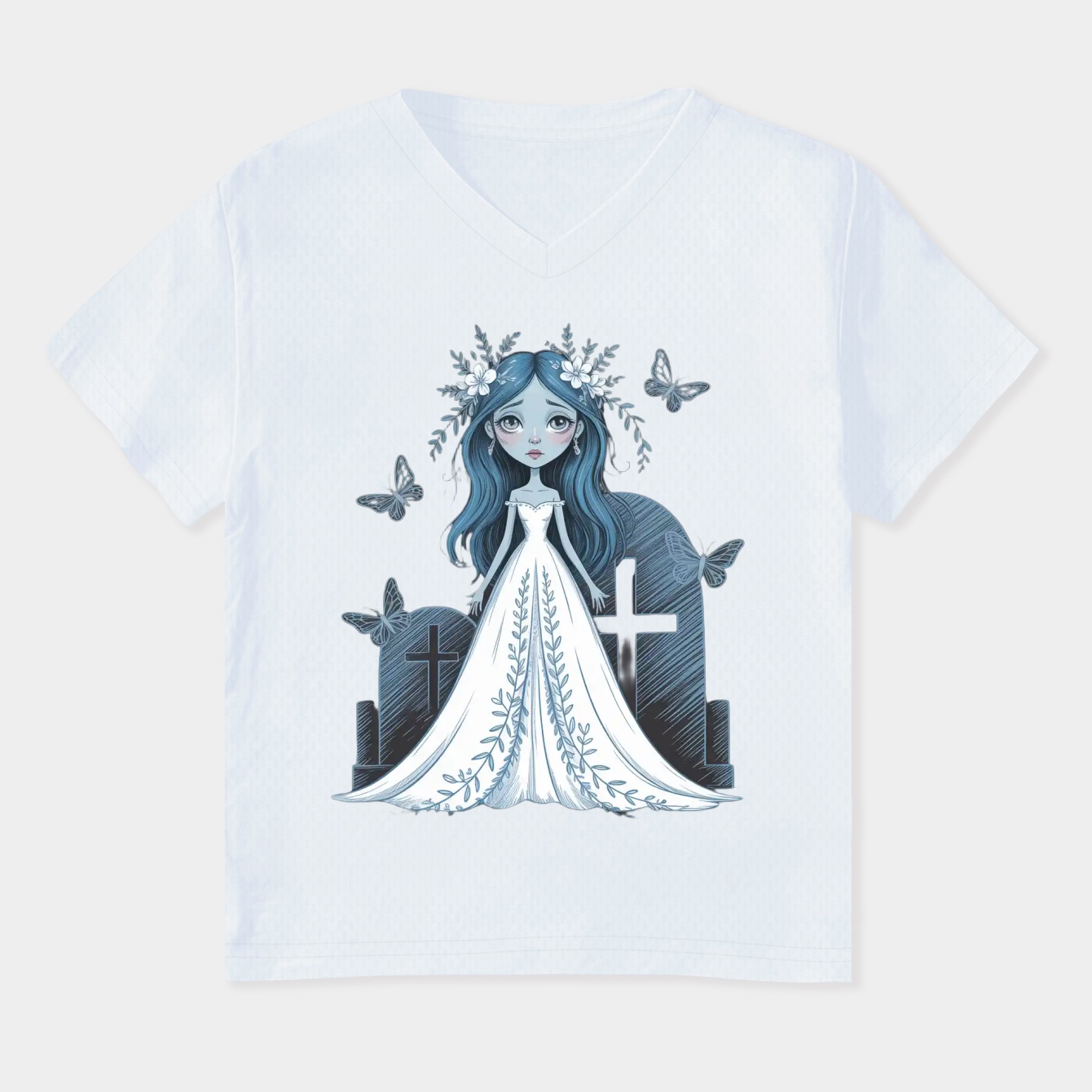 Corpse Bride Women's Plus Size V-Neck T-Shirt