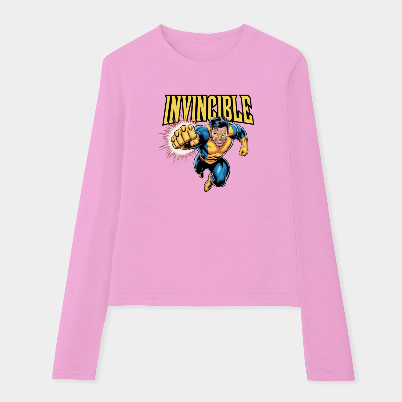 Invincible Comic Anime Women's Soft Long Sleeve T-Shirt