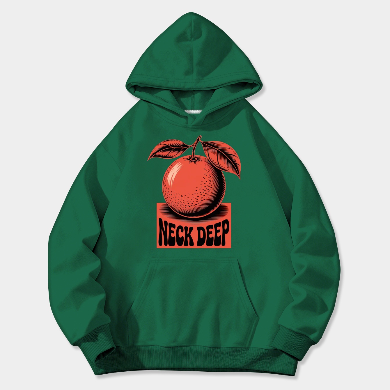 Neck Deep Red Women's Plus Size Hoodie