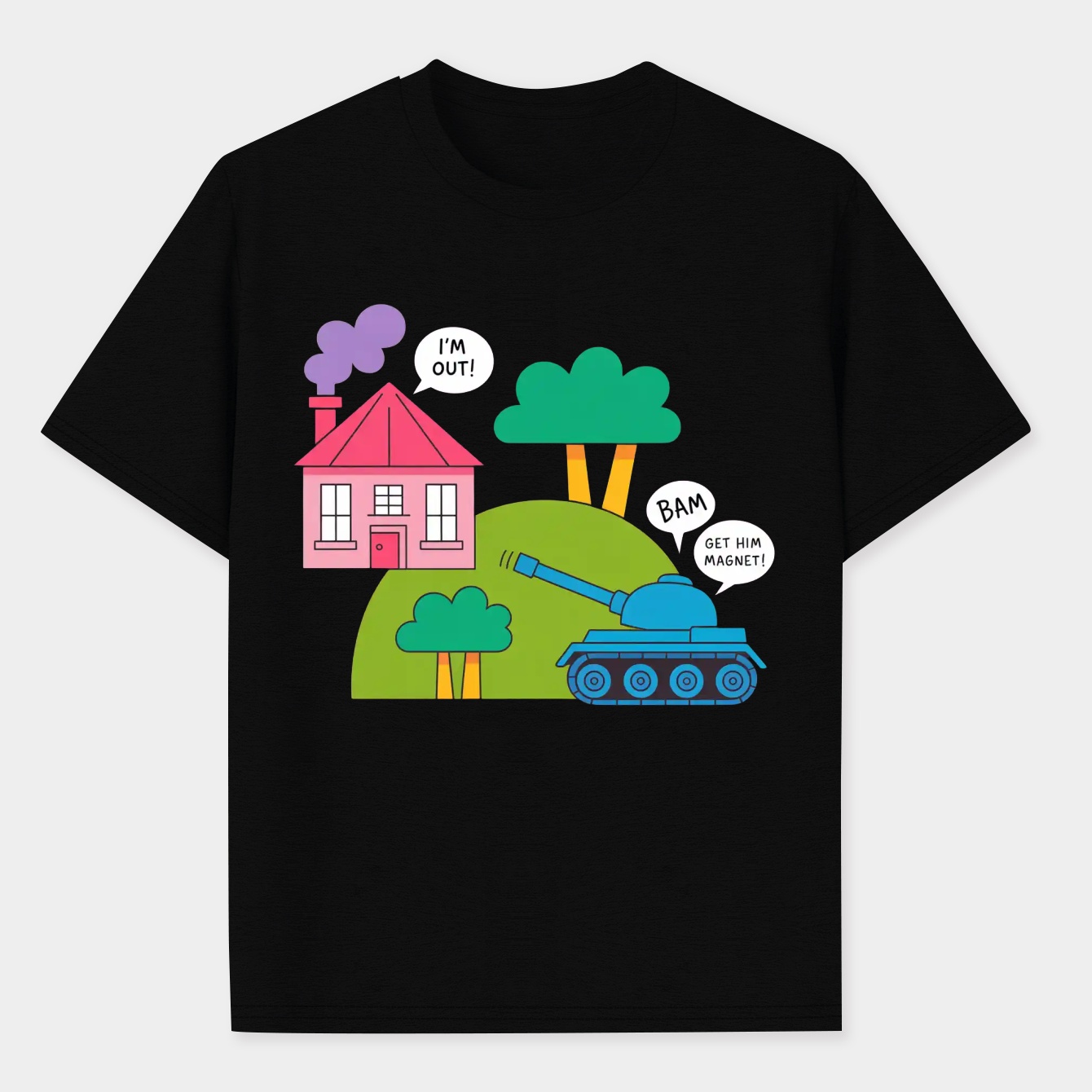 Get him Magnet! Men's Performance Athletic T-Shirt