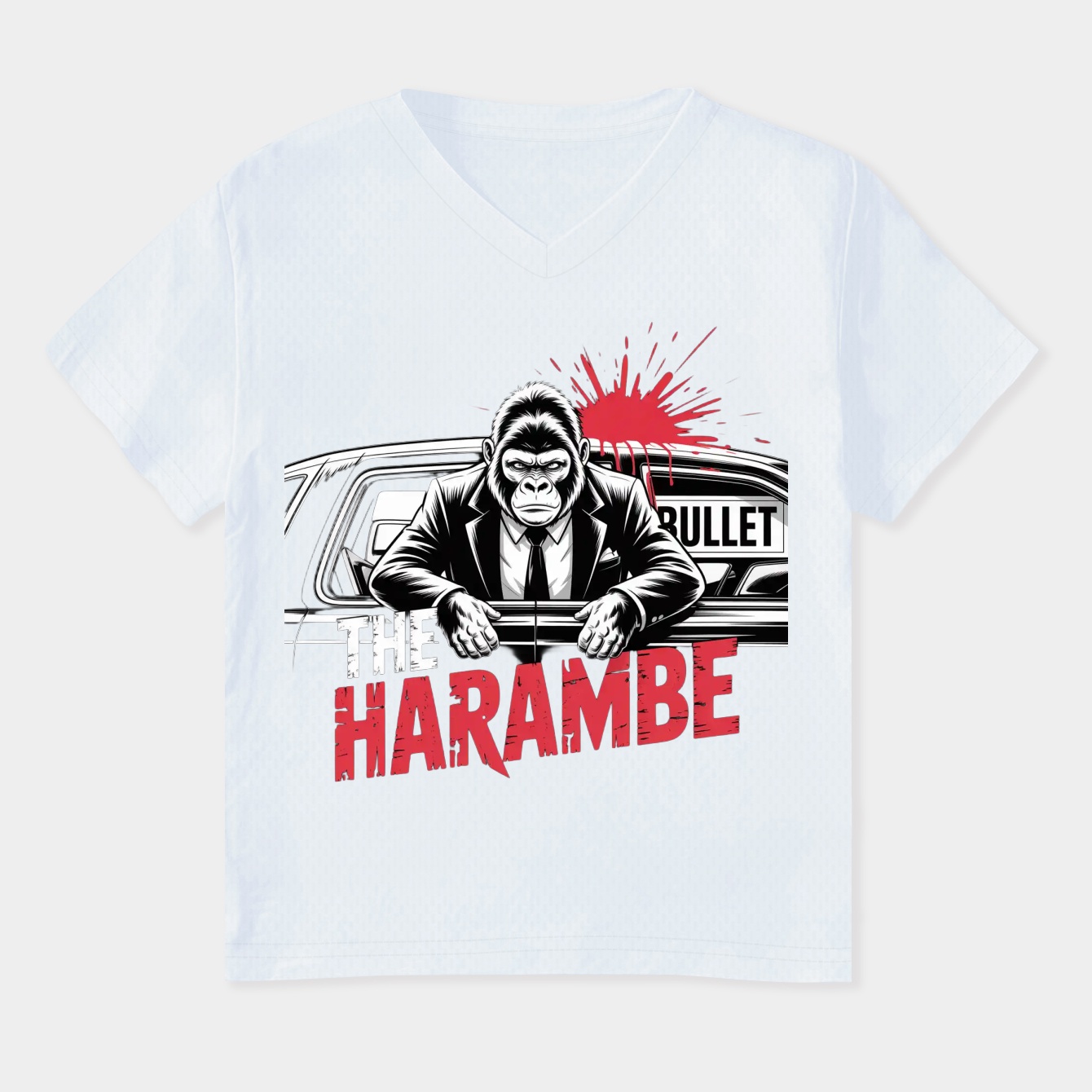 The Harambe Women's Plus Size V-Neck T-Shirt
