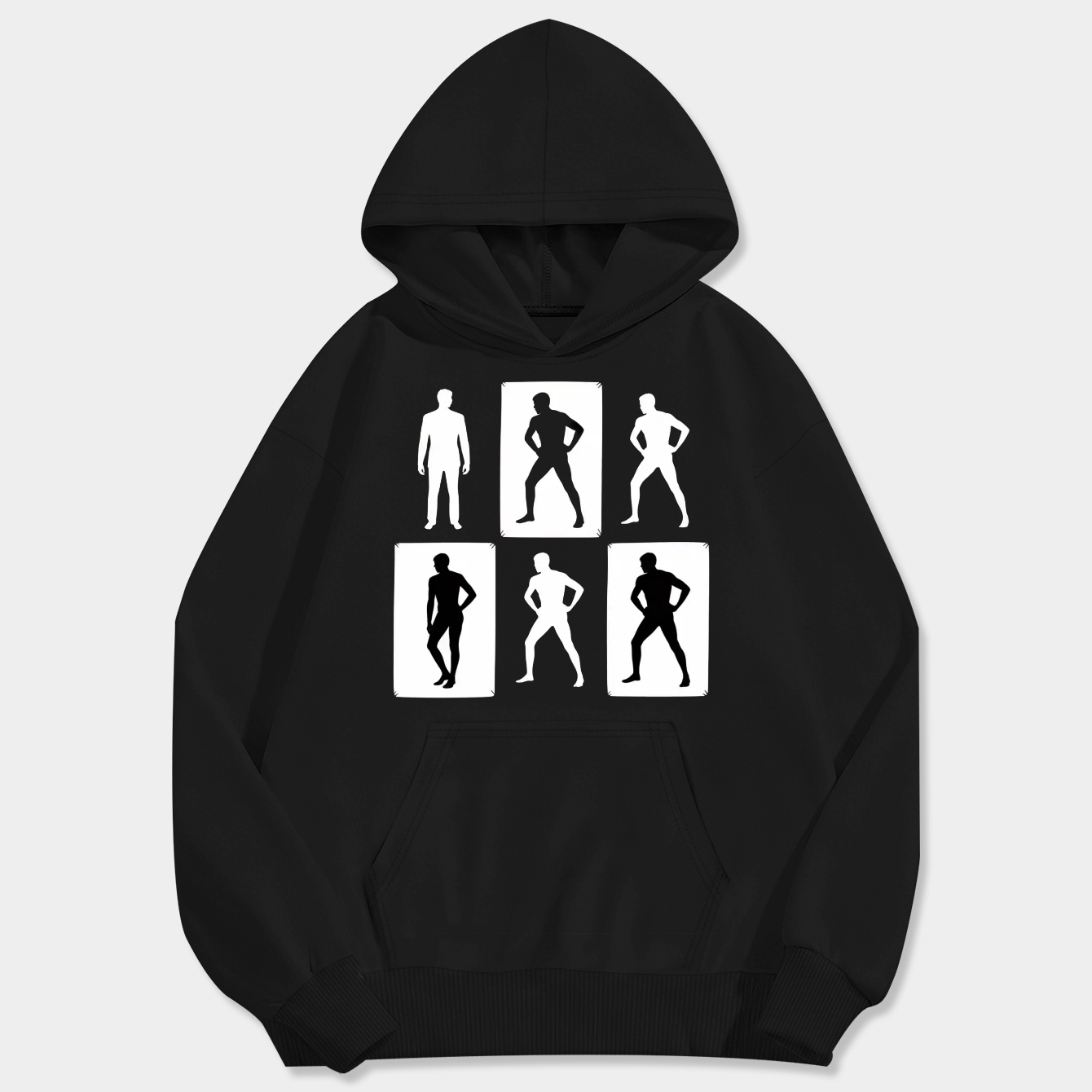 360 silhouettes Men's Big & Tall Hoodie