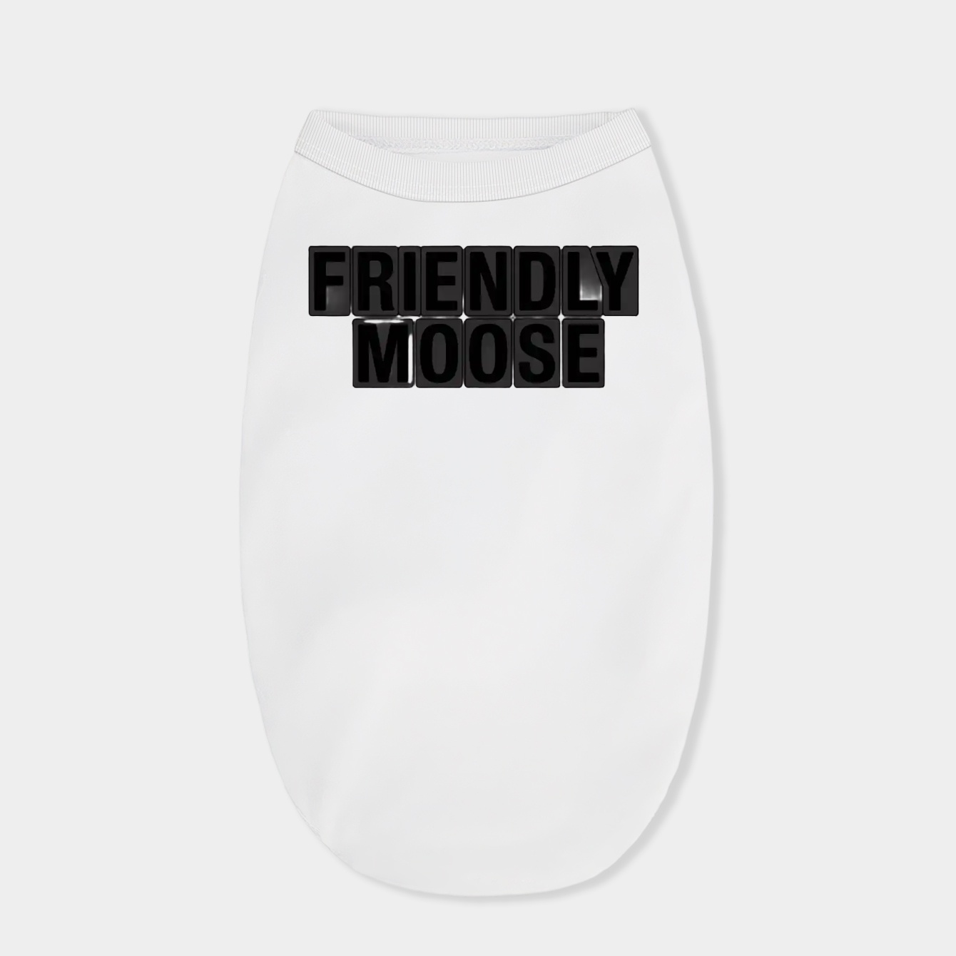 Friendly Moose Dog Shirt